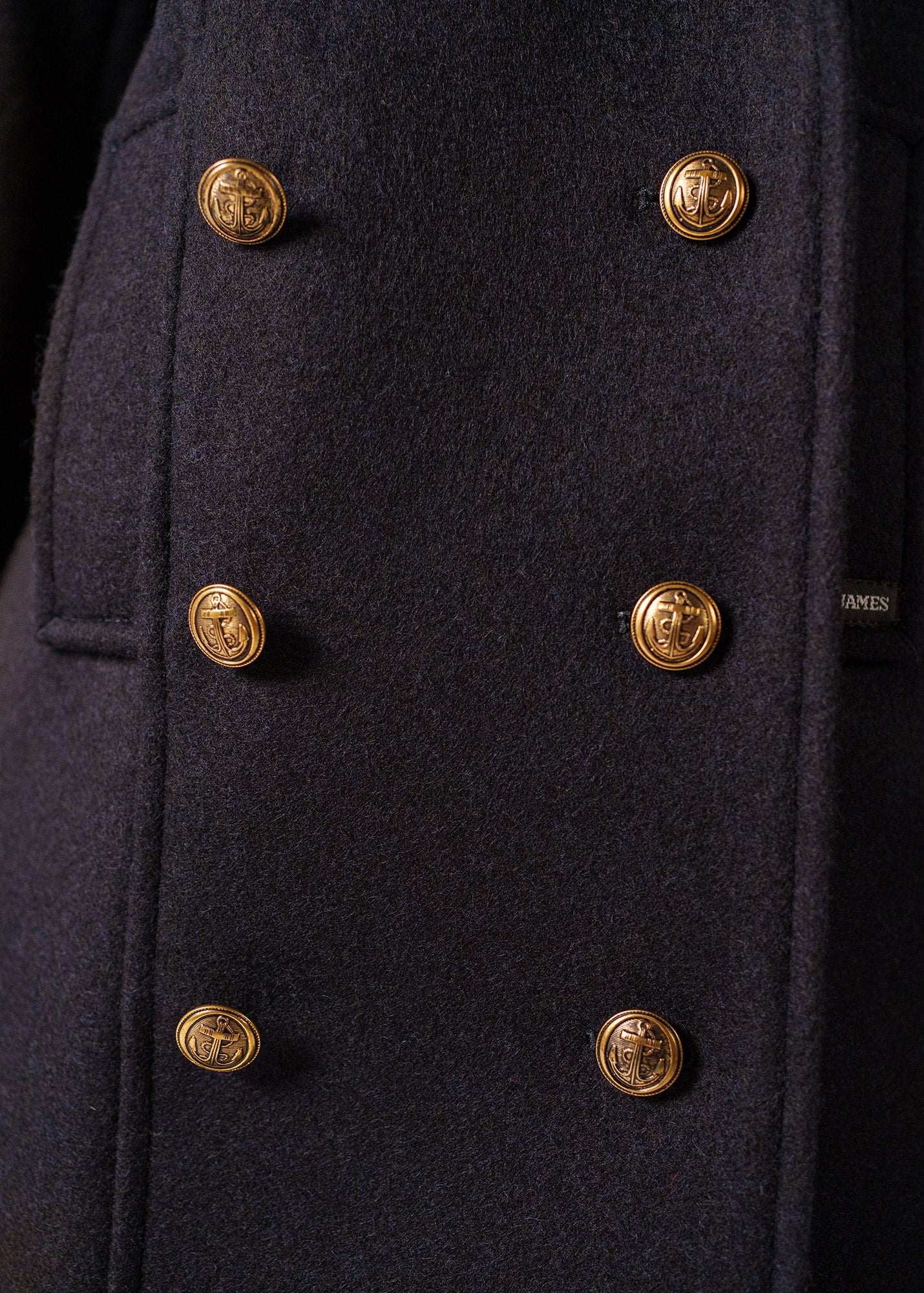 double button Pコート archive sullen Voilure authentic peacoat in wool | SAINT JAMES Official website