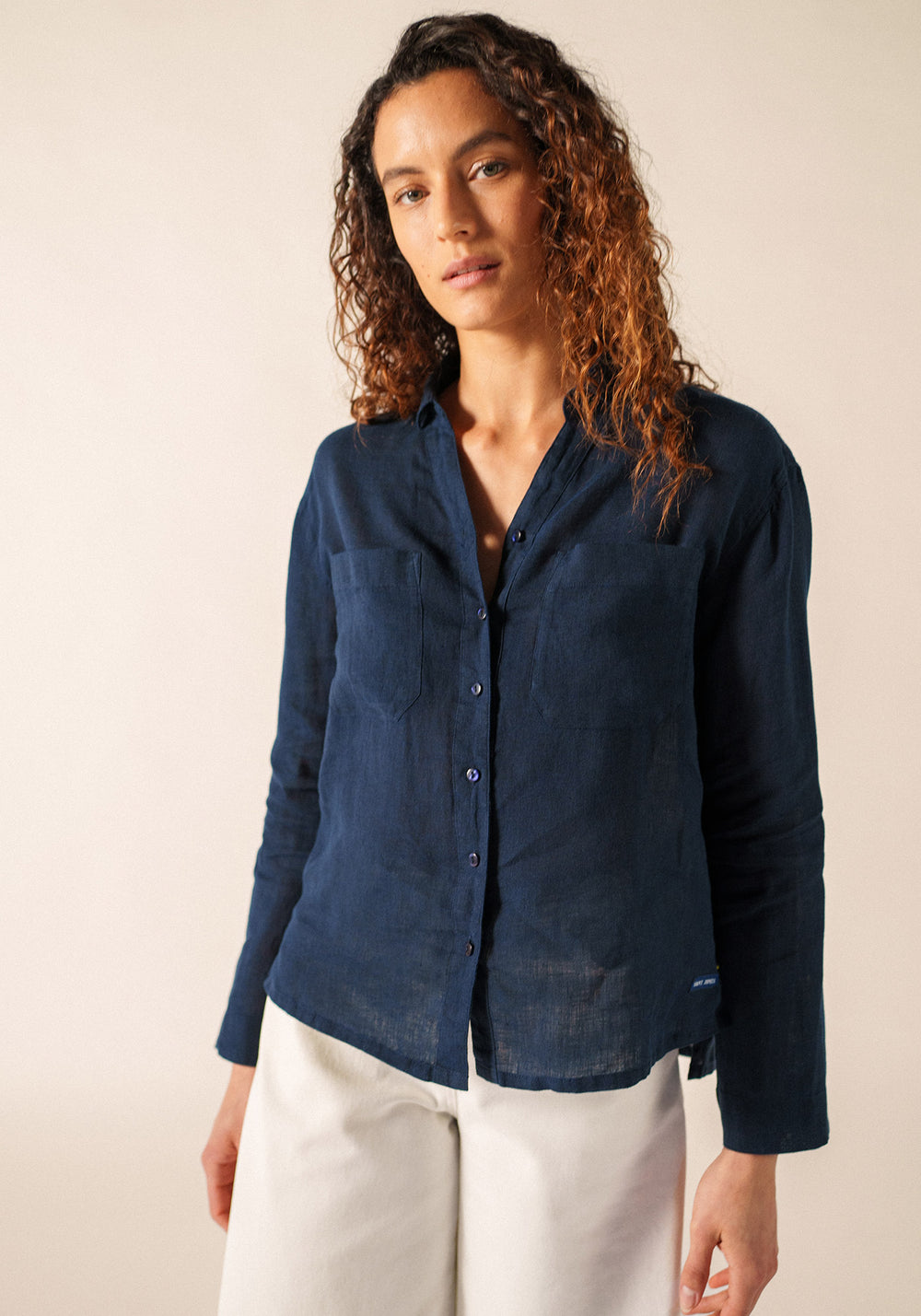 Camisa Charlène (AZUL MARINO)