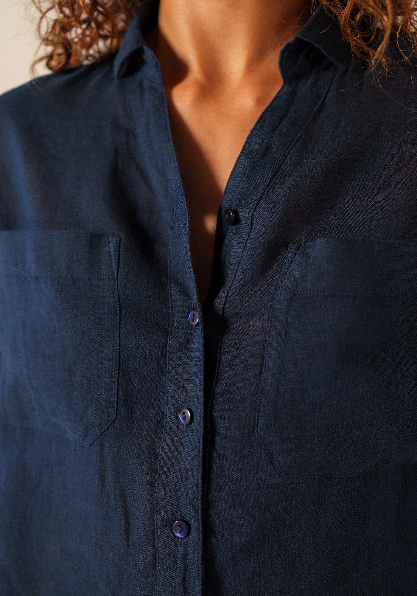 Charlène shirt (MARINE)