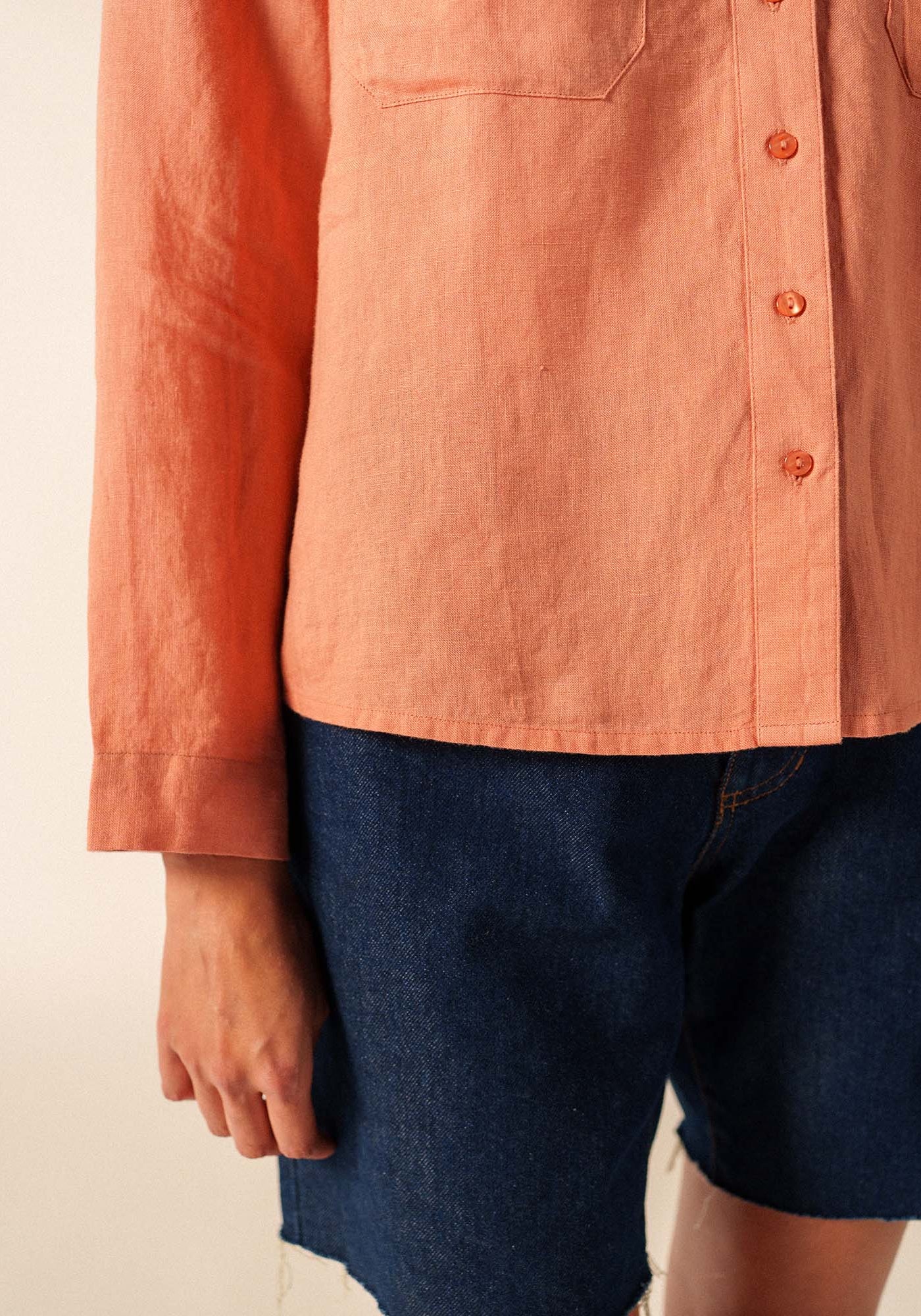 Charlène shirt (ARGILE)