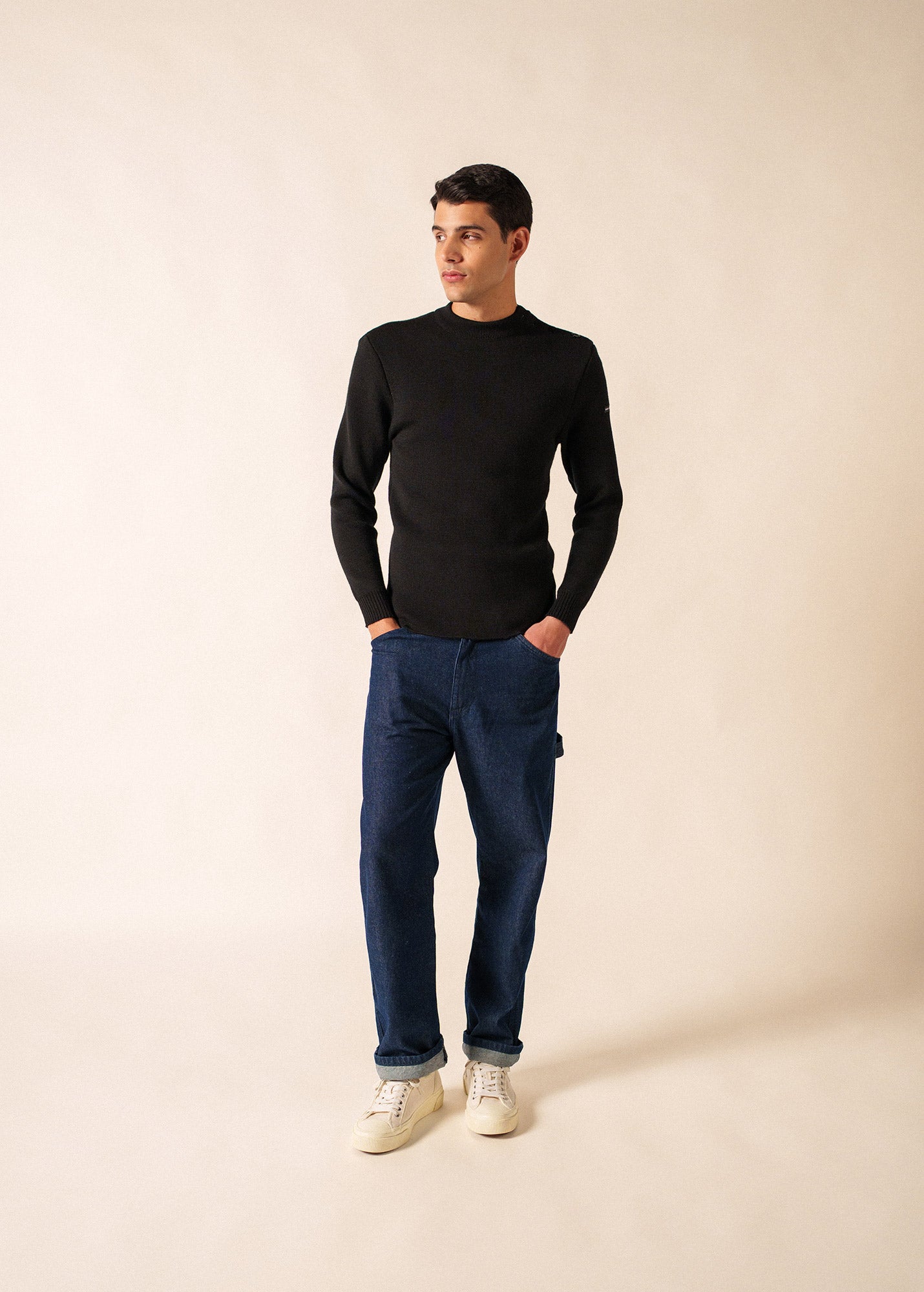 Matelot authentic sailor jumper slim fit, in pure new wool | SAINT
