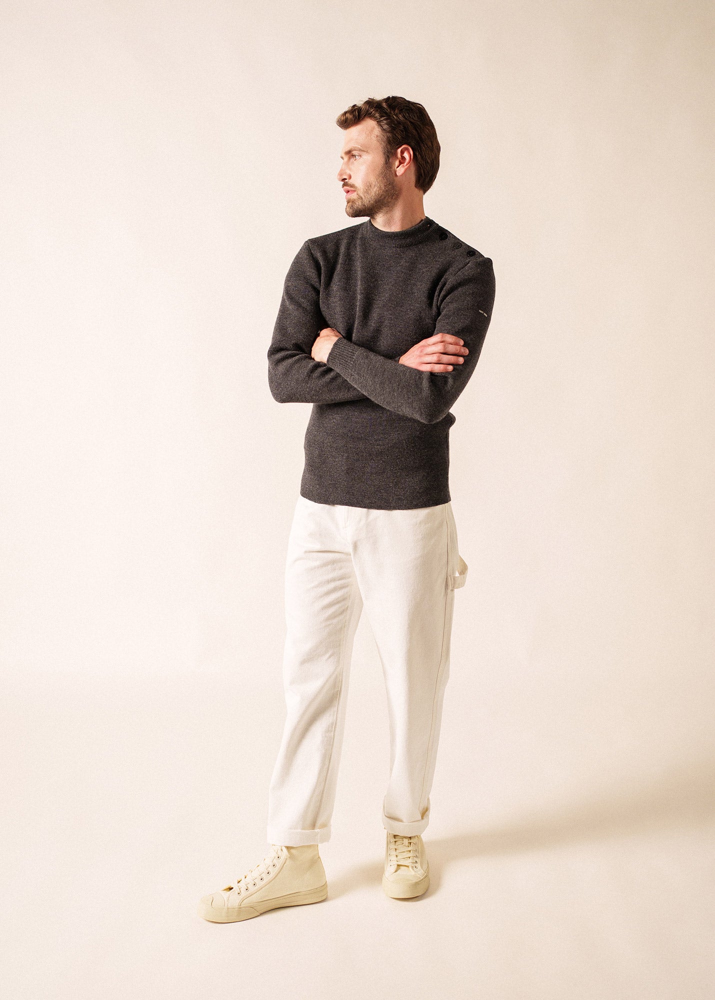 Matelot authentic sailor jumper slim fit, in pure new wool | SAINT