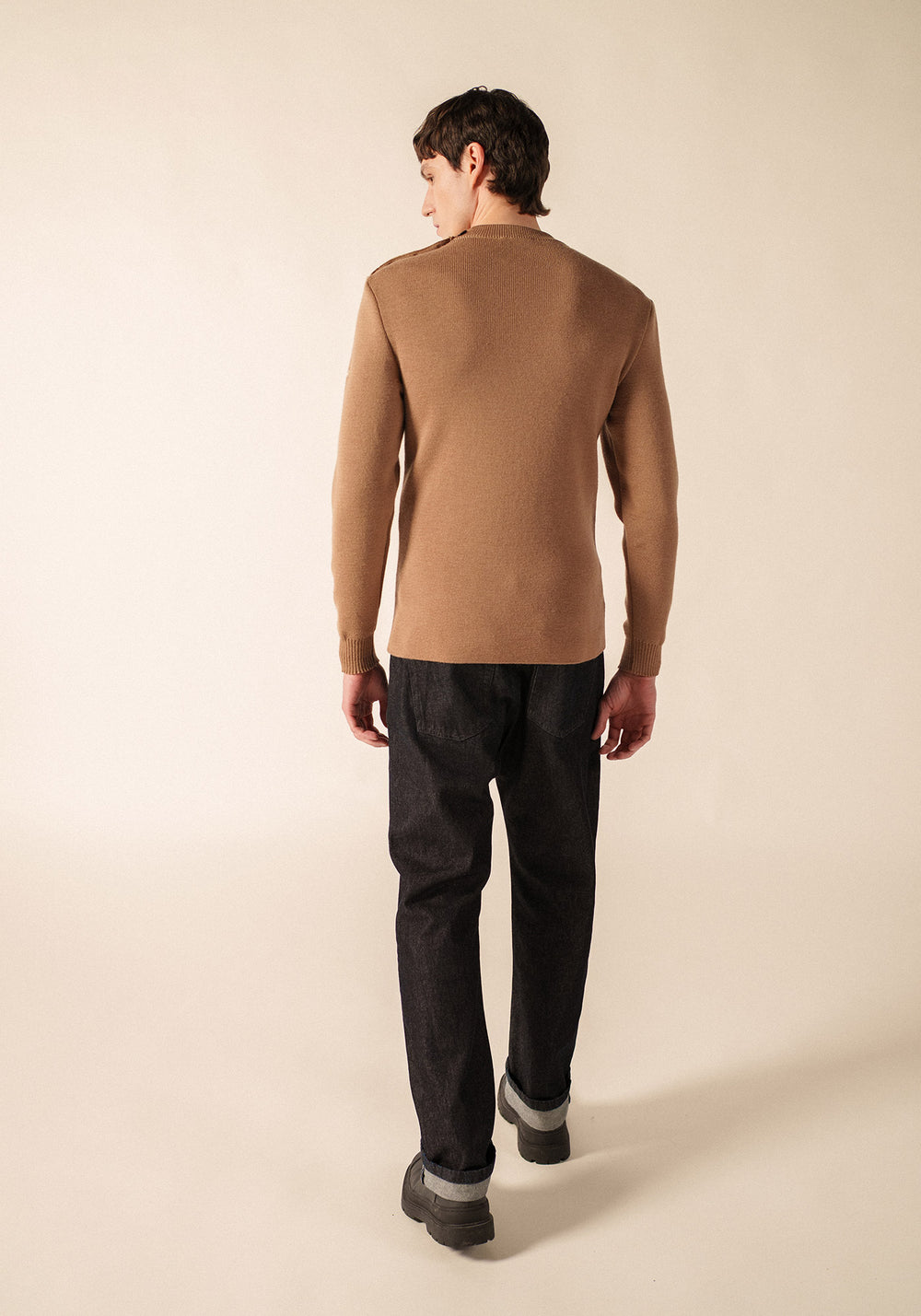 Matelot sailor jumper (BEIGE FONCE)