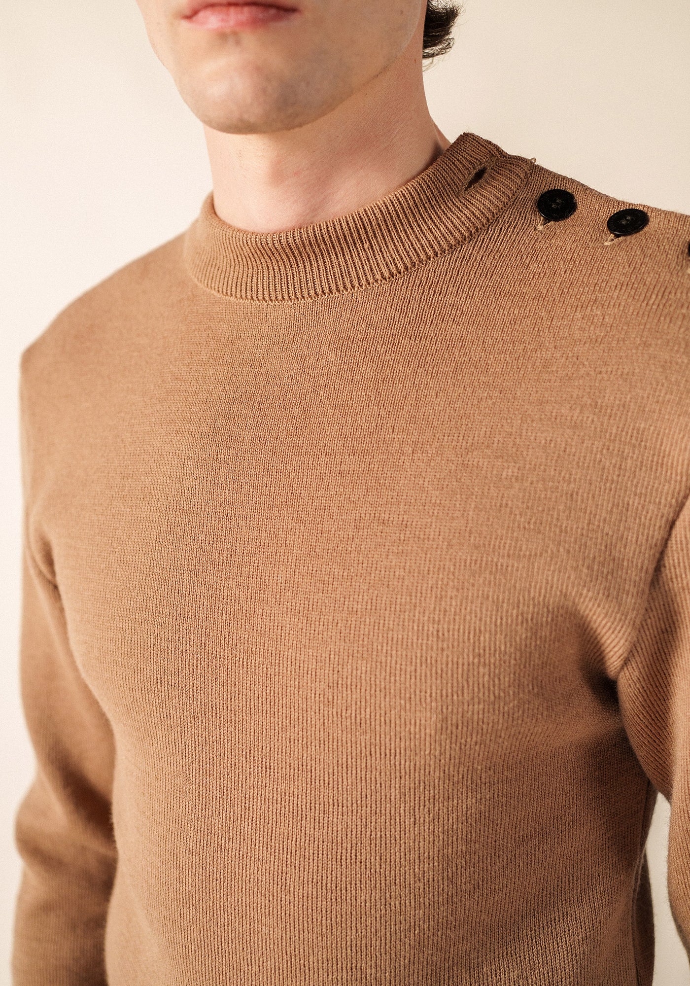 Matelot sailor jumper (BEIGE FONCE)