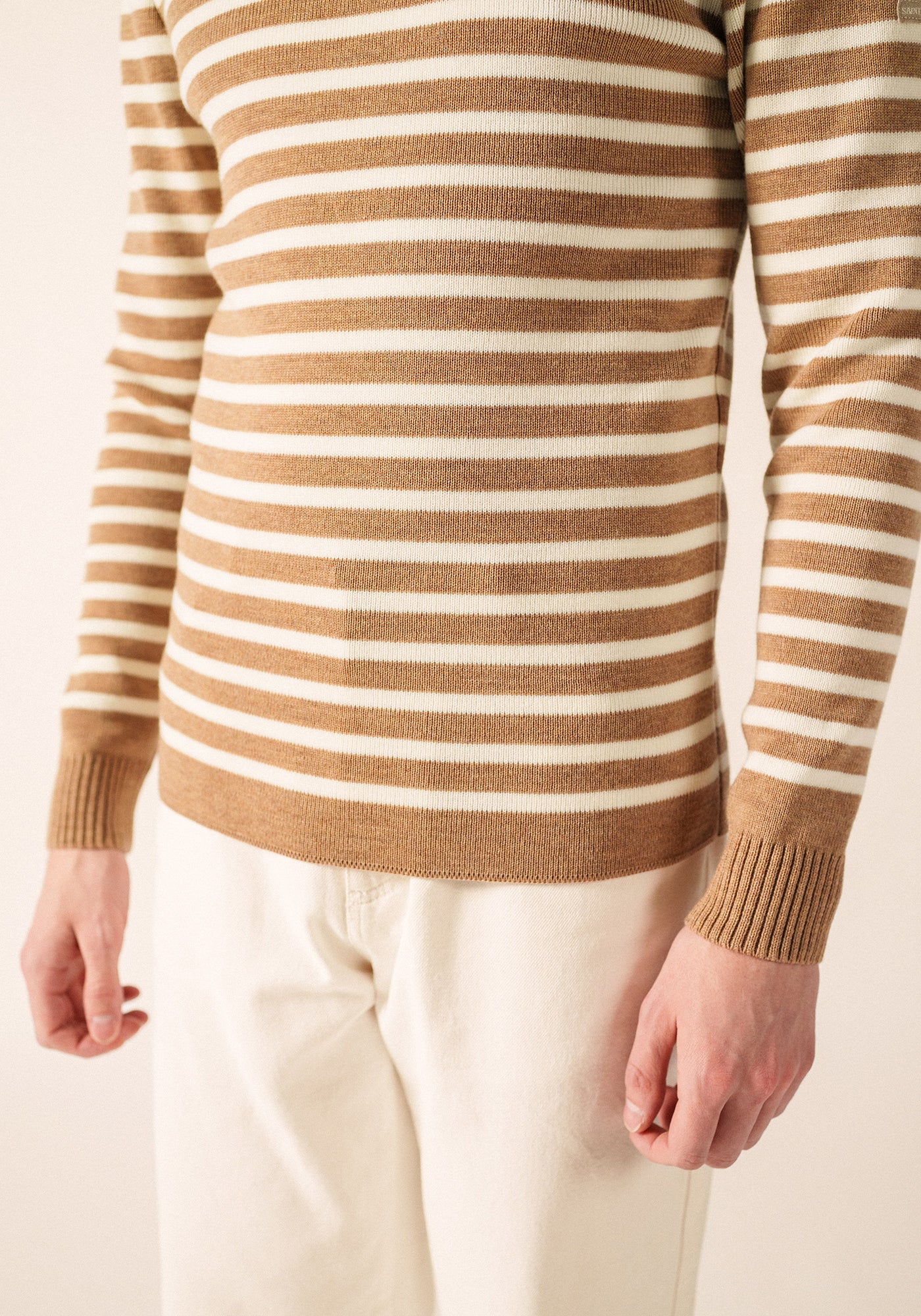 Rochefort sailor jumper (BEIGE FONCE/ECUME)