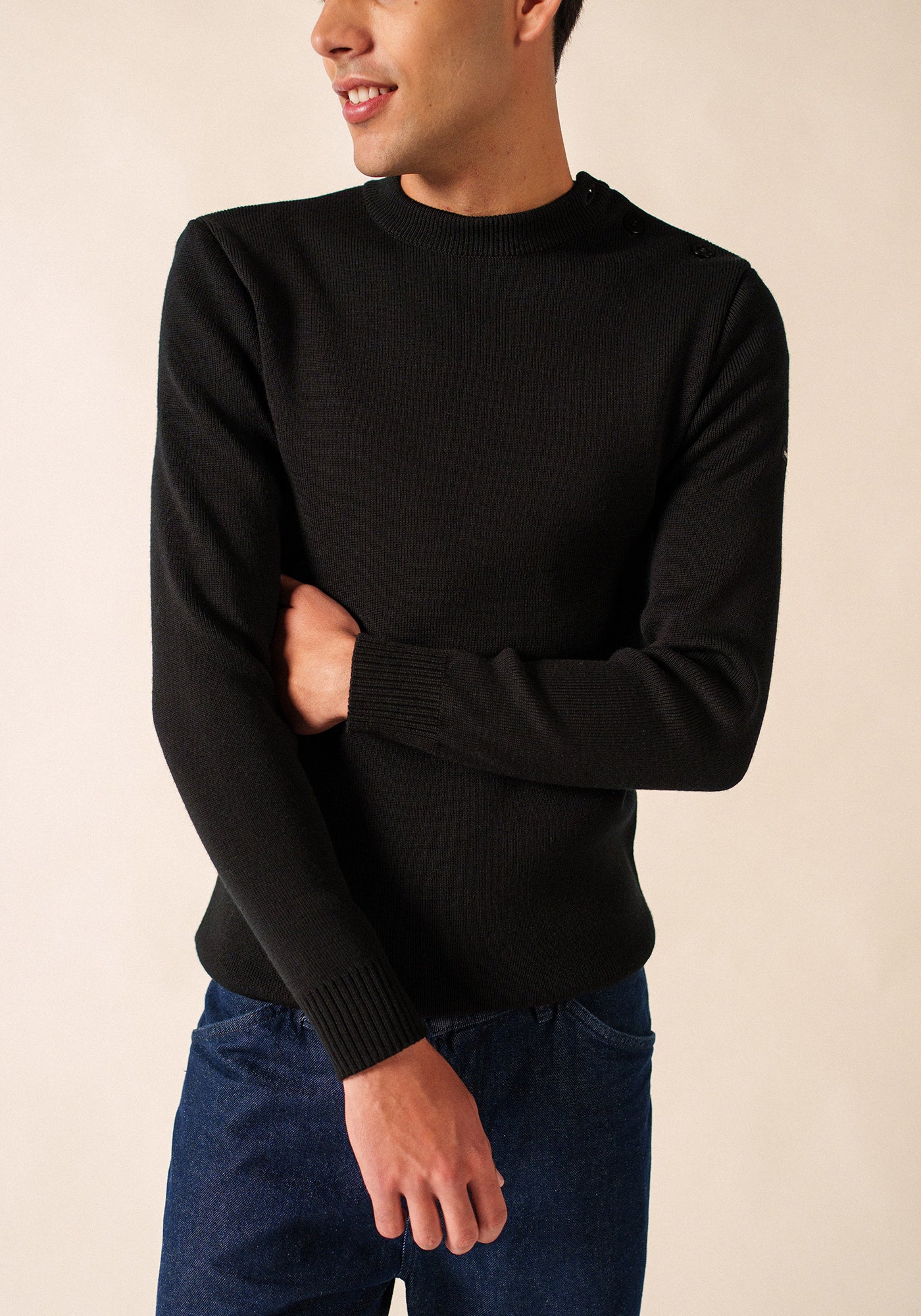 Jersey marinero Rochefort (NOIR)