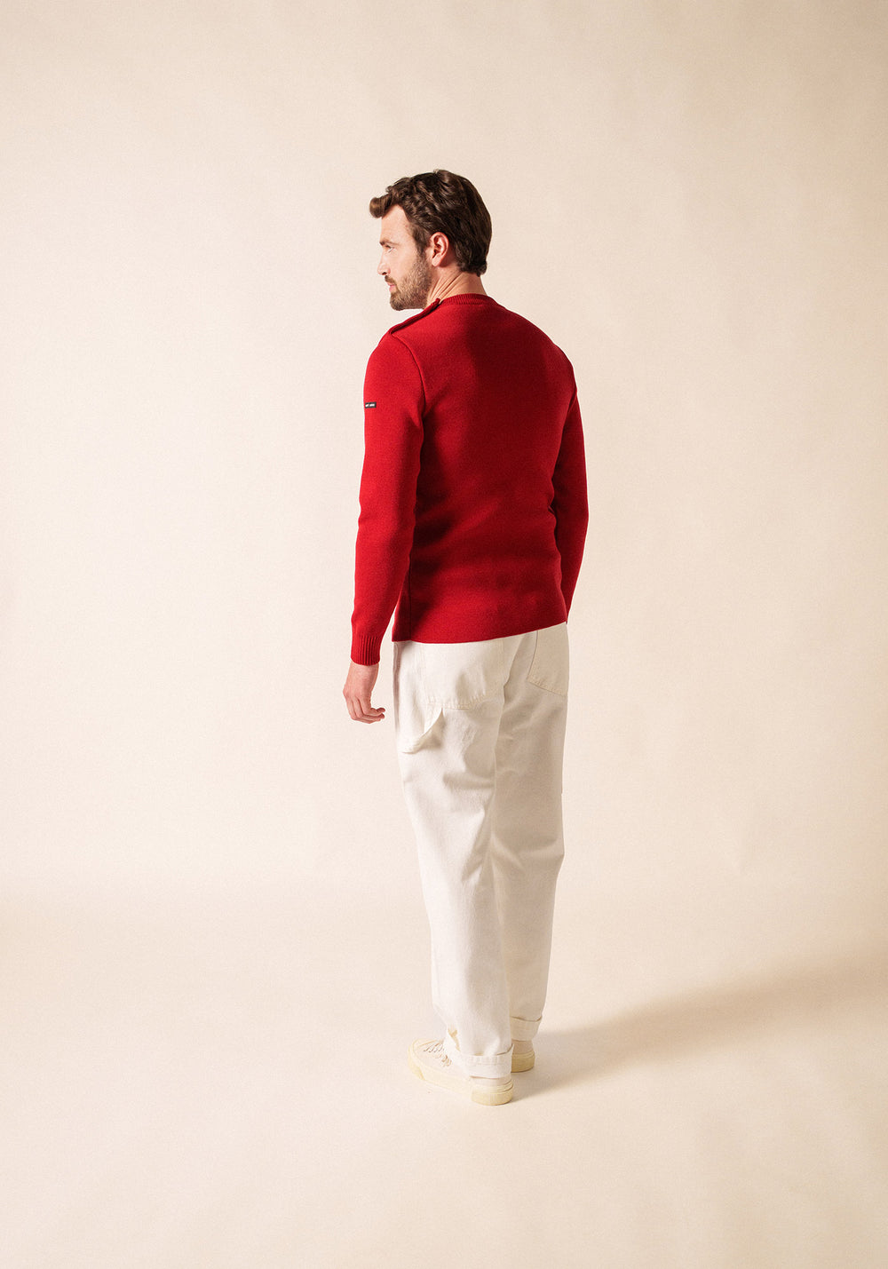 Rochefort sailor jumper - slim fit, in merino wool (MEDOC)