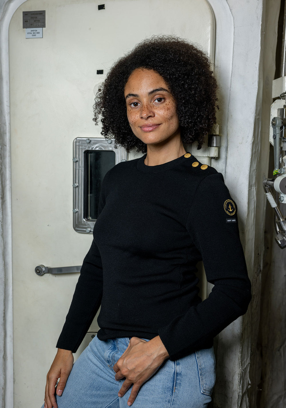 Astrolabe sailor jumper x Marine nationale (NOIR)