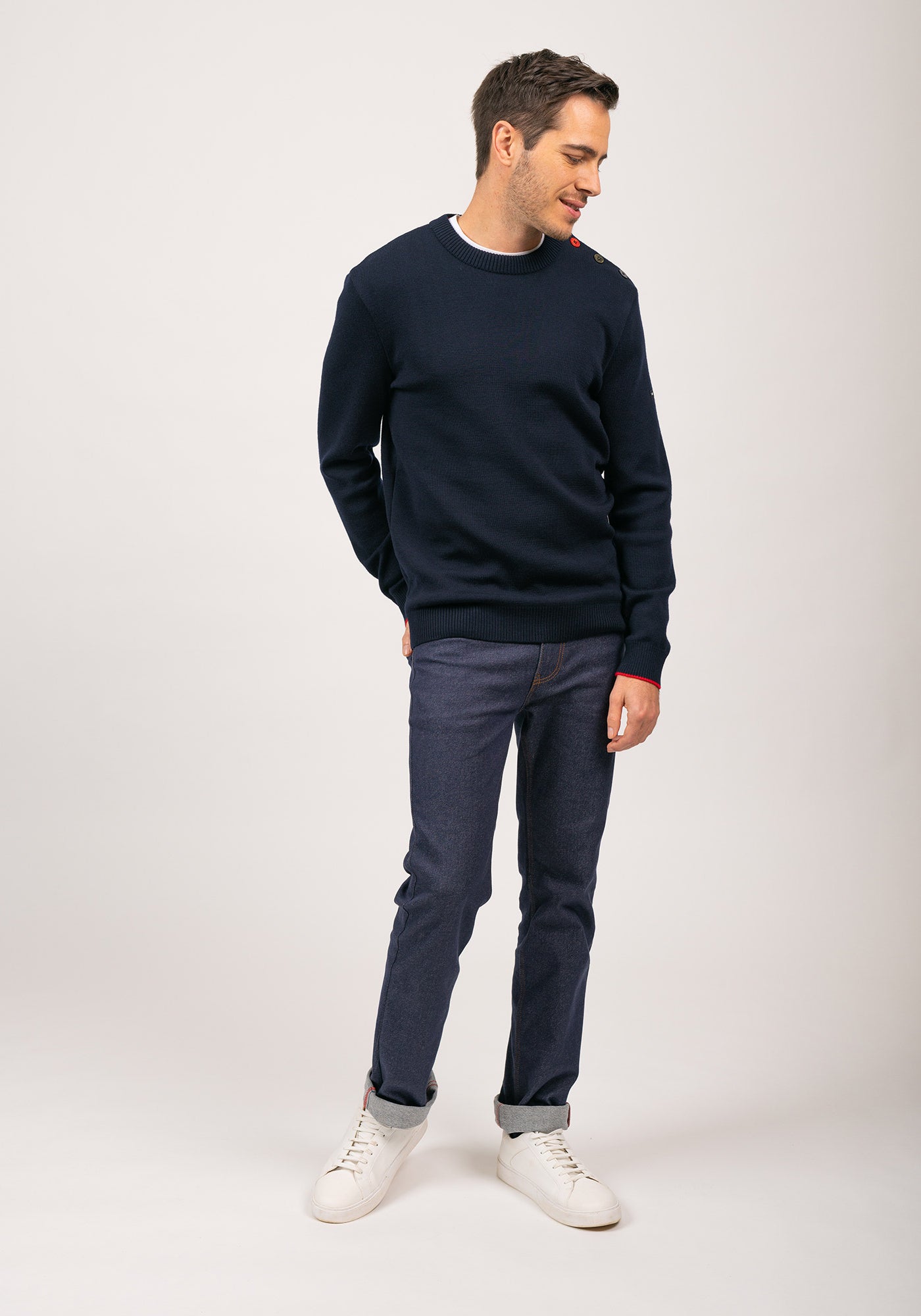 Rives jumper (NAVY/TULIPE)