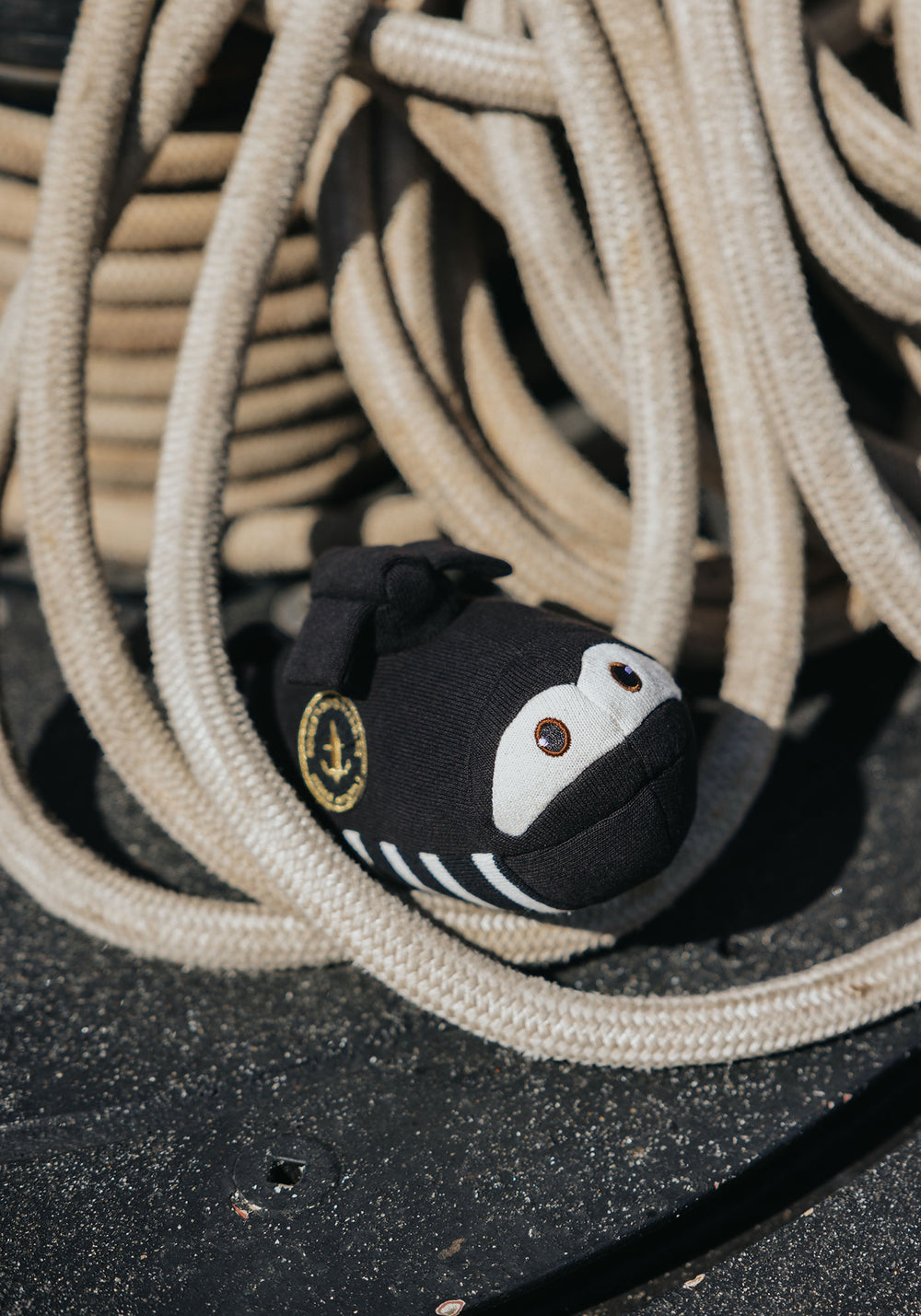 Submarine soft toy - SAINT JAMES x Marine nationale (NOIR/ECRU)
