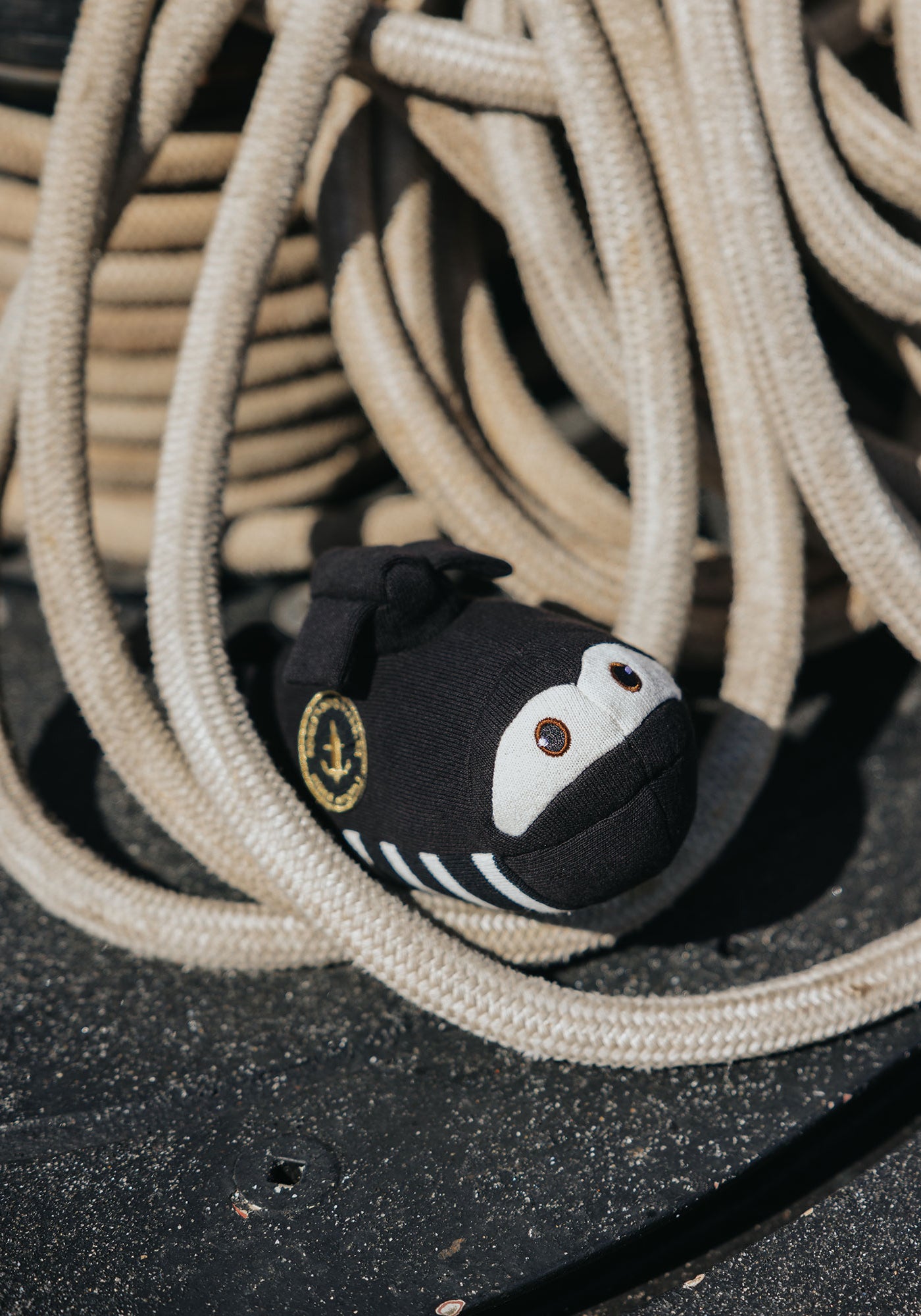 Submarine soft toy - SAINT JAMES x Marine nationale (NOIR/ECRU)
