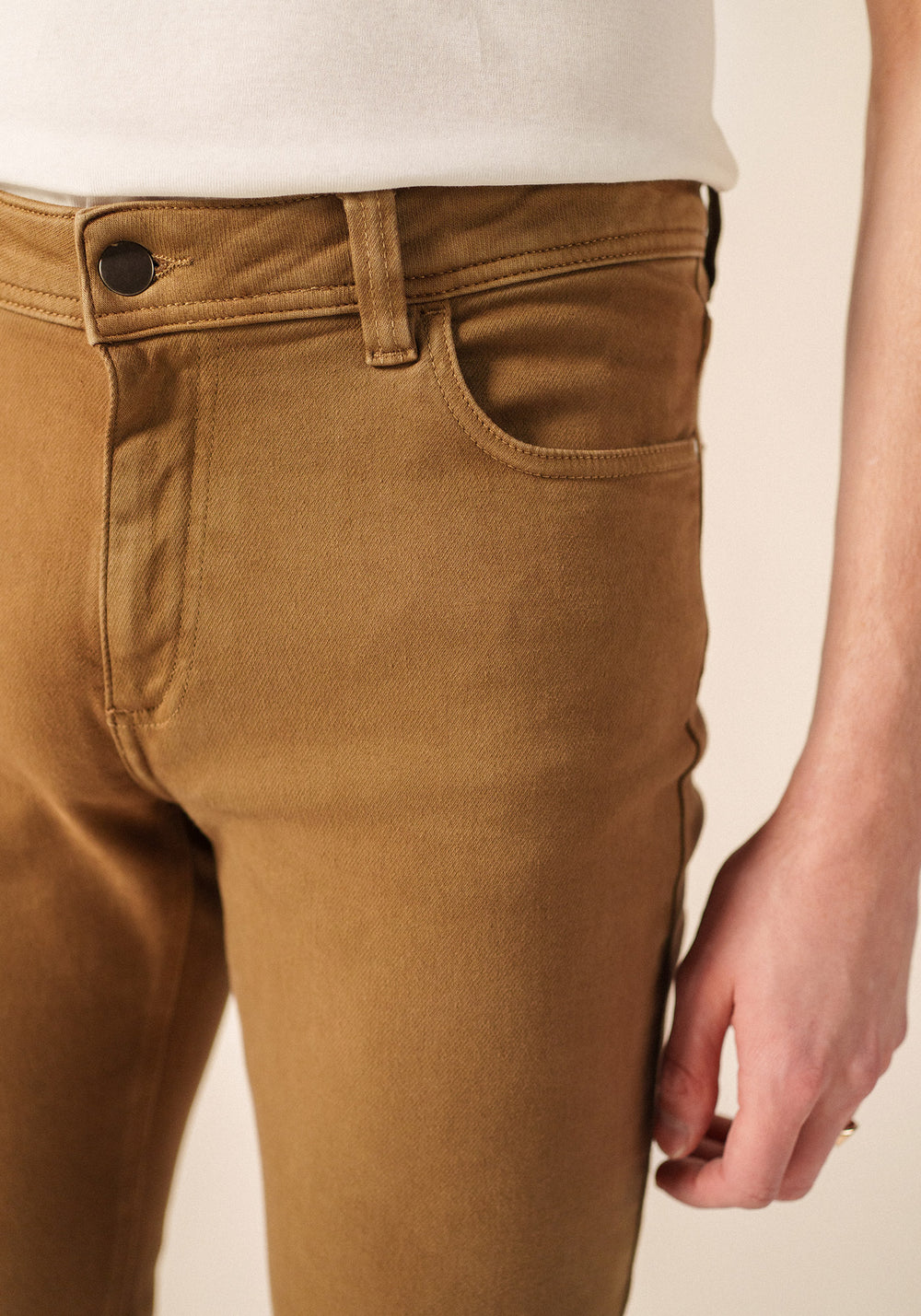 Jasper Couleur pants (BEIGE FONCE)