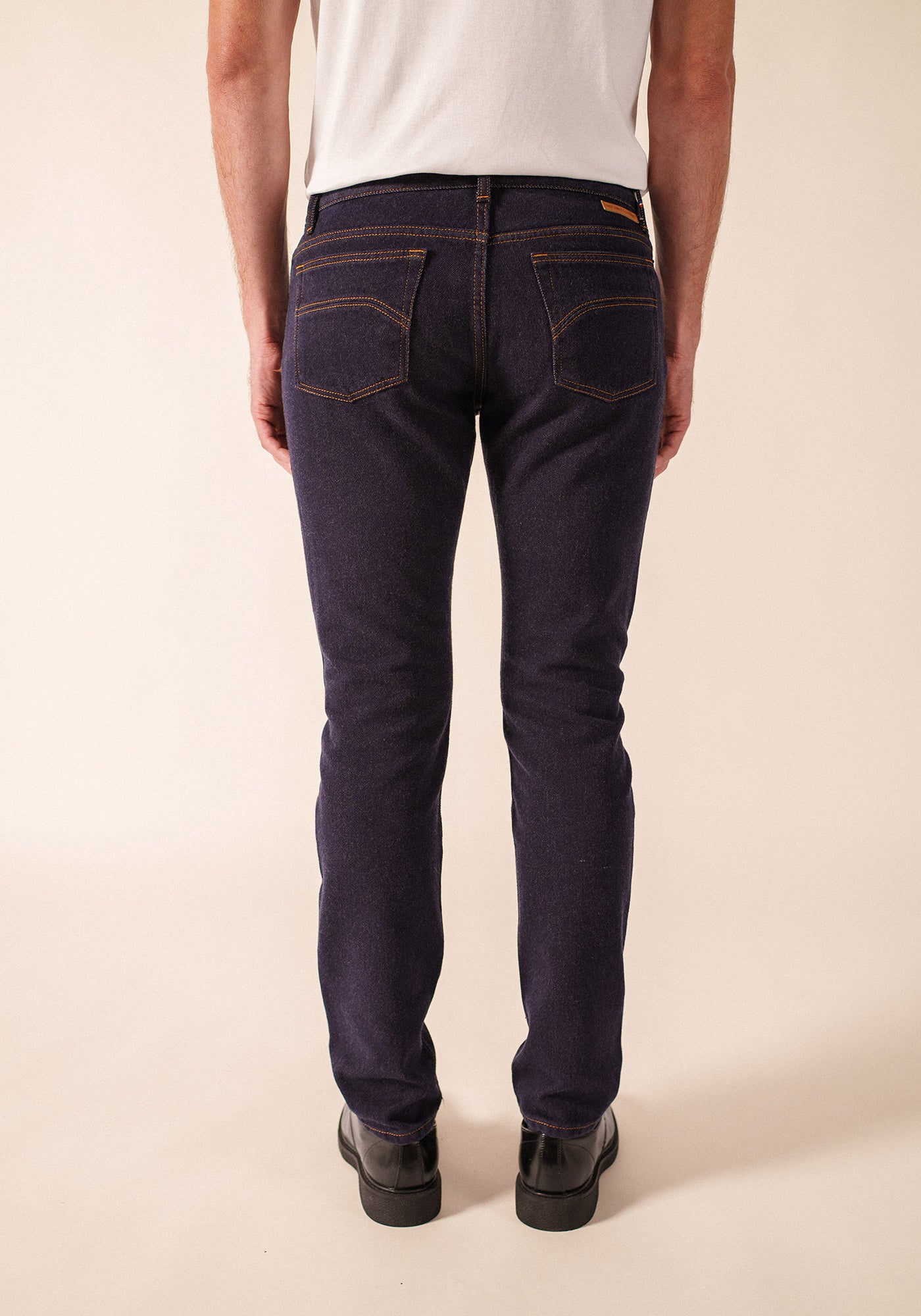 Vaqueros Alphone Mérinos x Atelier Tuffery (MARINE)