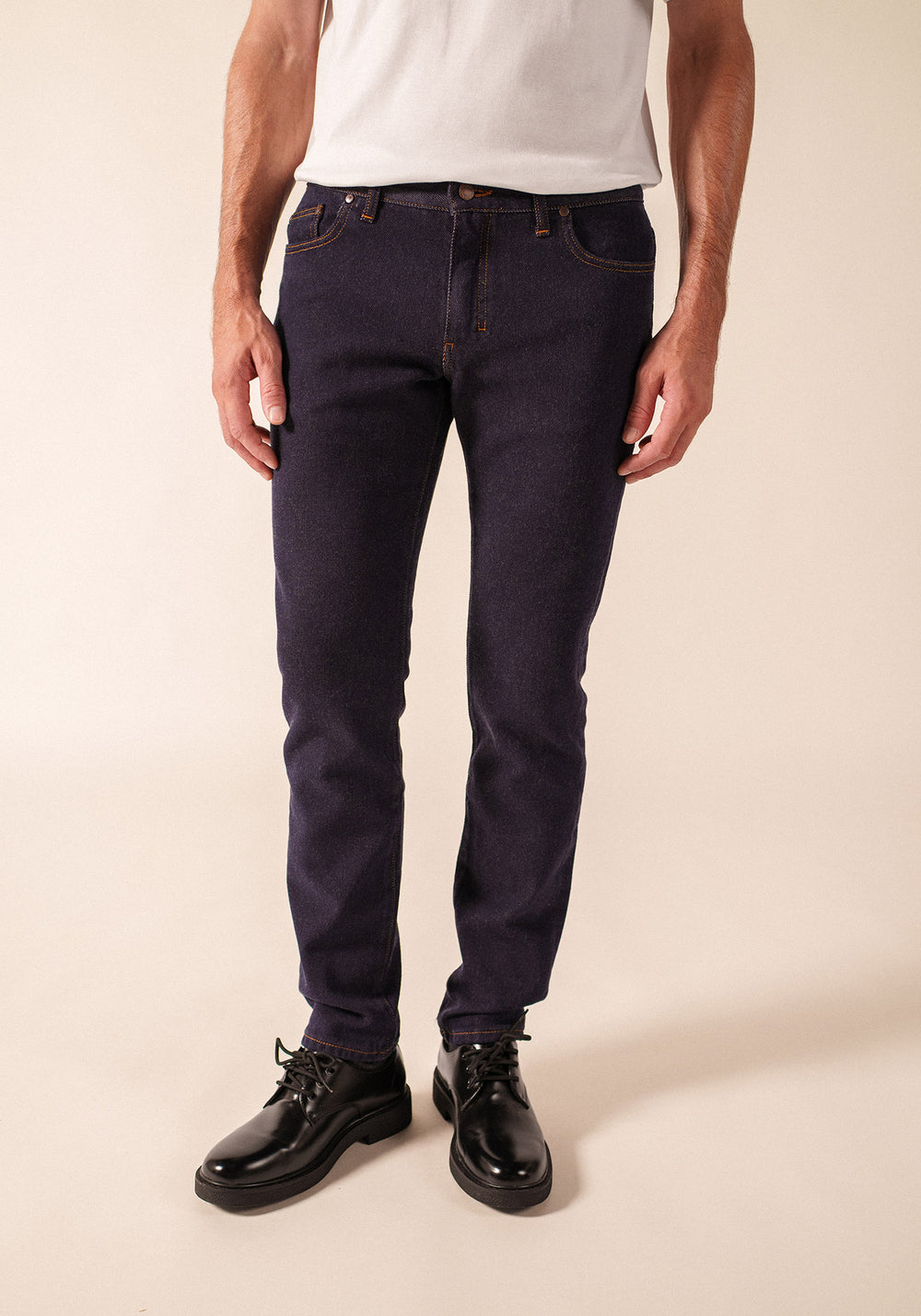 Vaqueros Alphone Mérinos x Atelier Tuffery (MARINE)