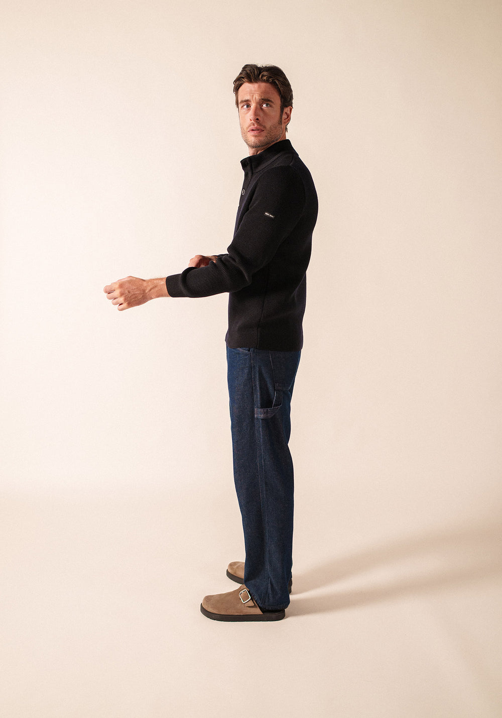 Bourboule jumper (NAVY)