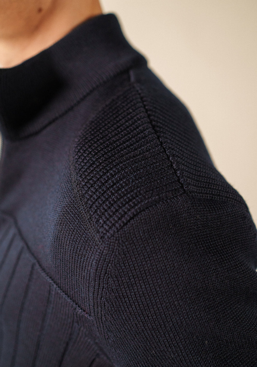 Cárdigan Calypso Réédit (AZUL MARINO/BLANCO)