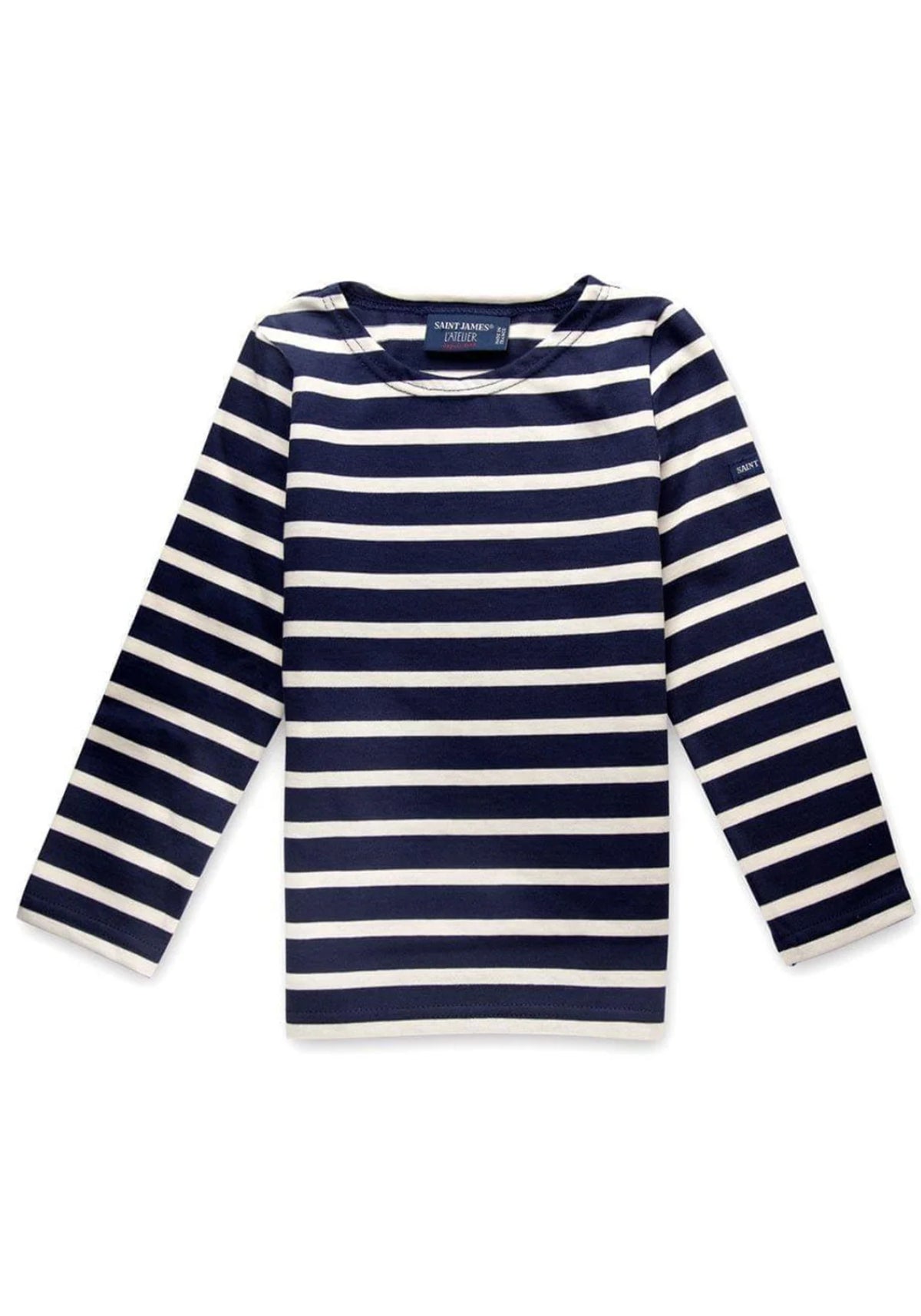 Minquiers kids Breton shirt (MARINE/ECRU)
