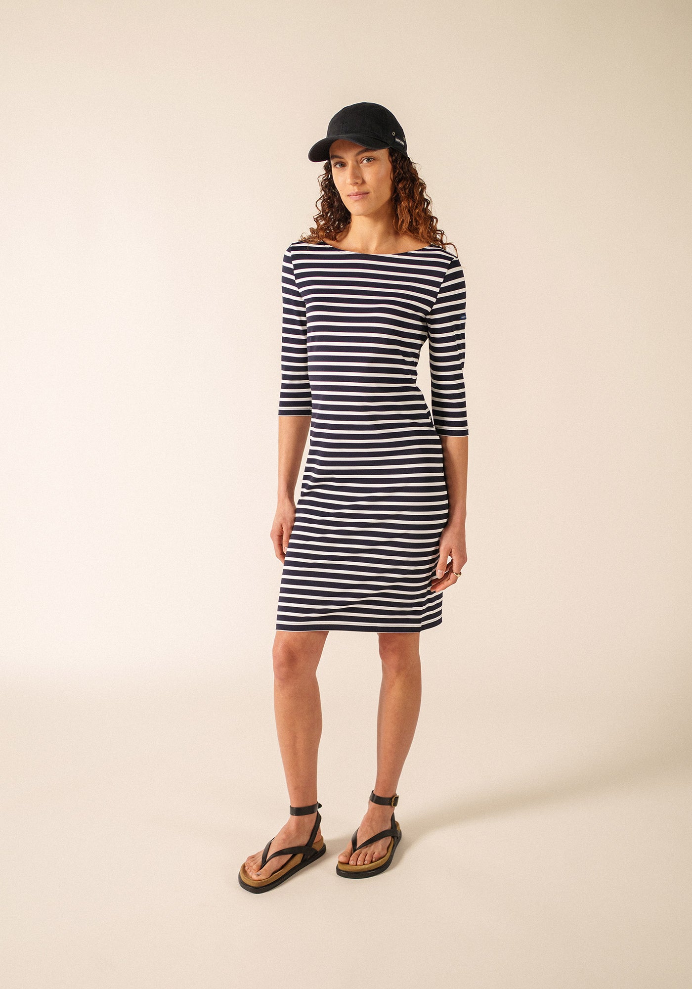 Vestido Propriano (NAVY/NEIGE)