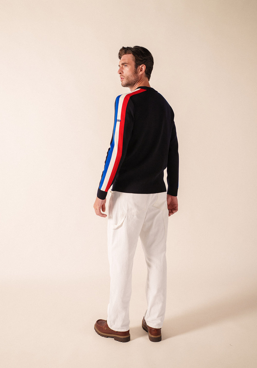 Jersey raglán x l'Elysée (AZUL MARINO/GITANA/ESPUMA/TULIPÁN)