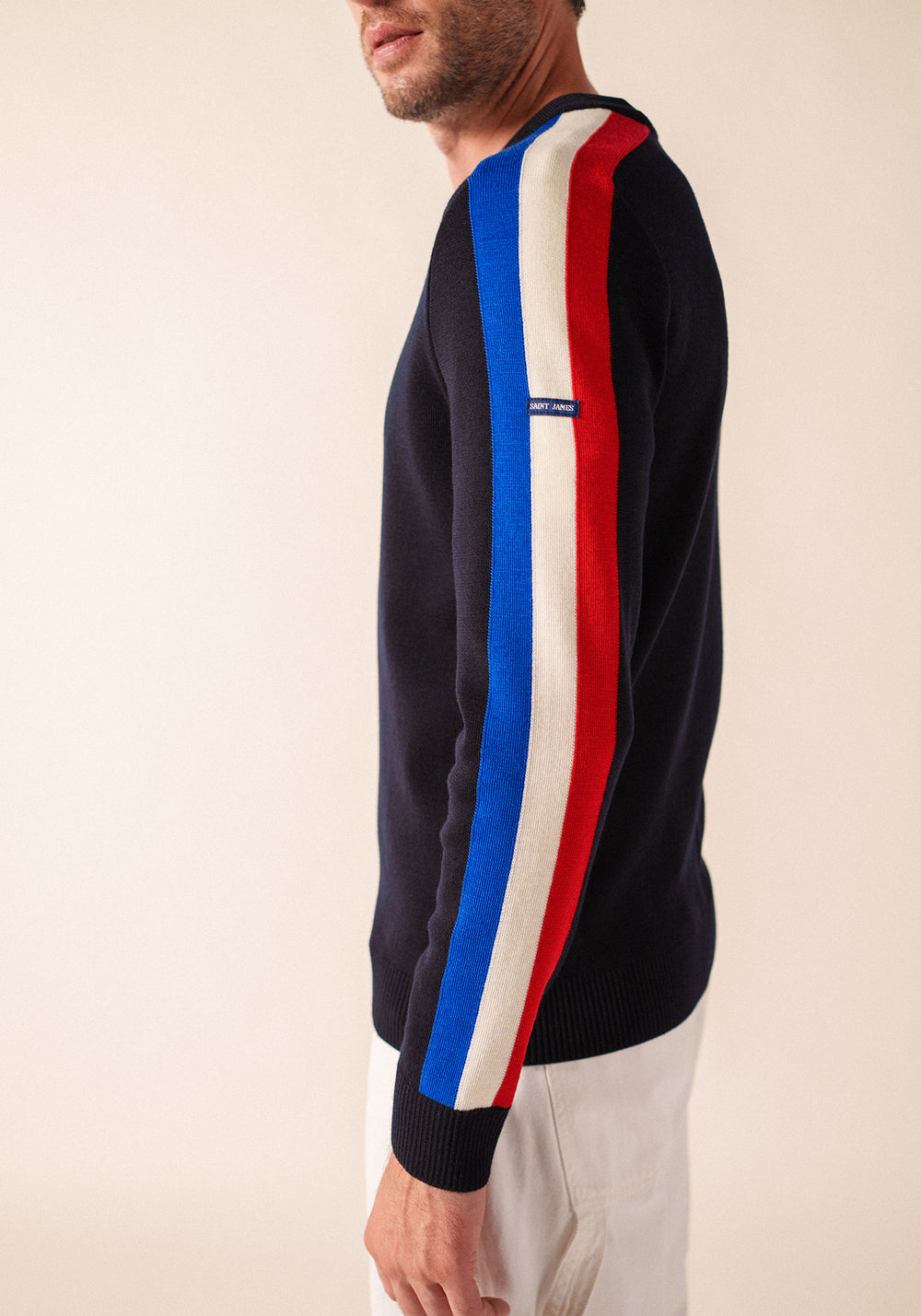 Jersey raglán x l'Elysée (AZUL MARINO/GITANA/ESPUMA/TULIPÁN)