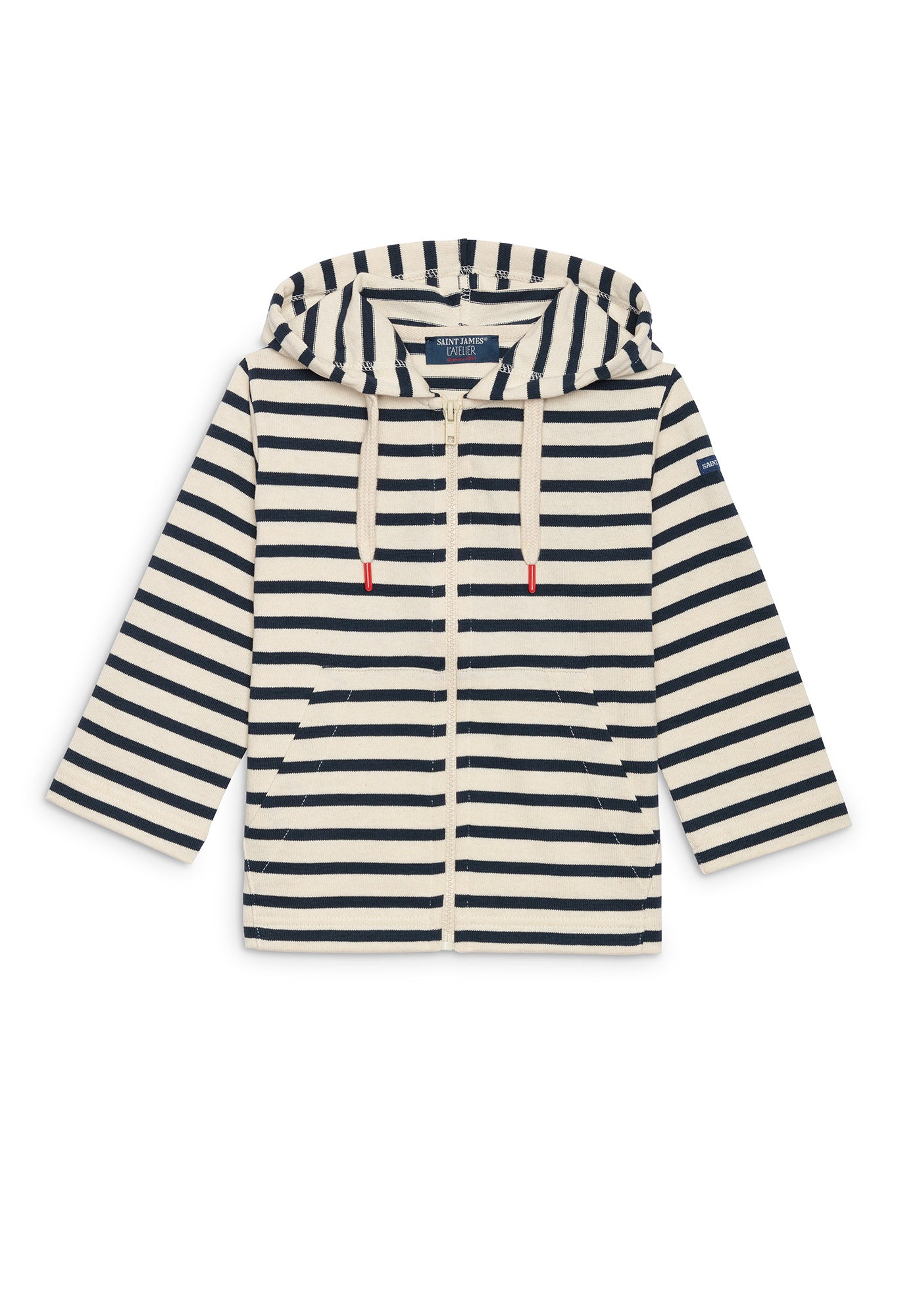 Colleville kid cardigan (ECRU/MARINE)