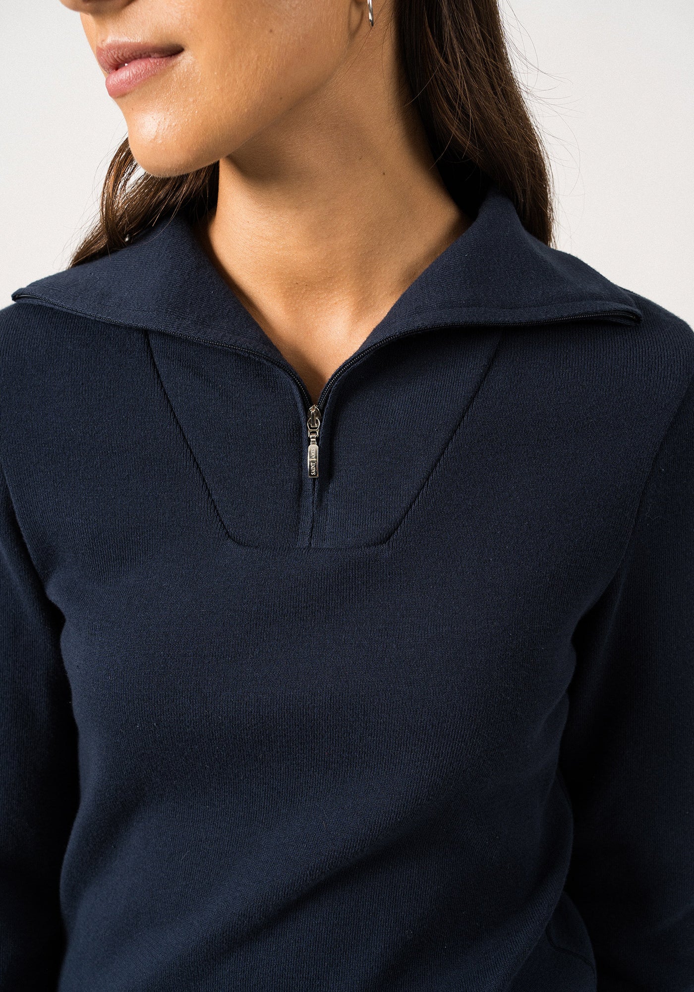 Jersey de algodón Passerelle (MARINE)