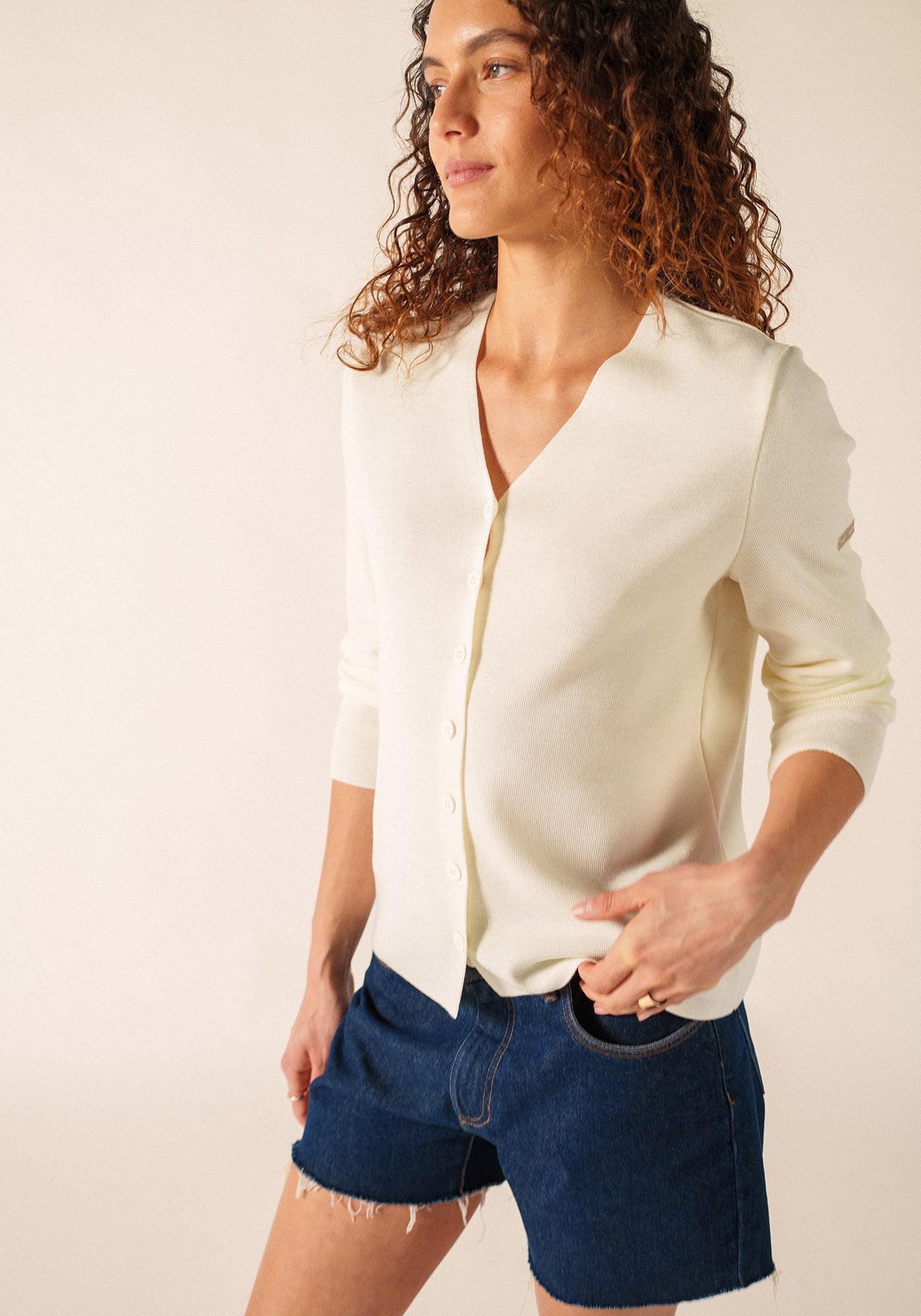 Cárdigan Brévands (BLANCO)