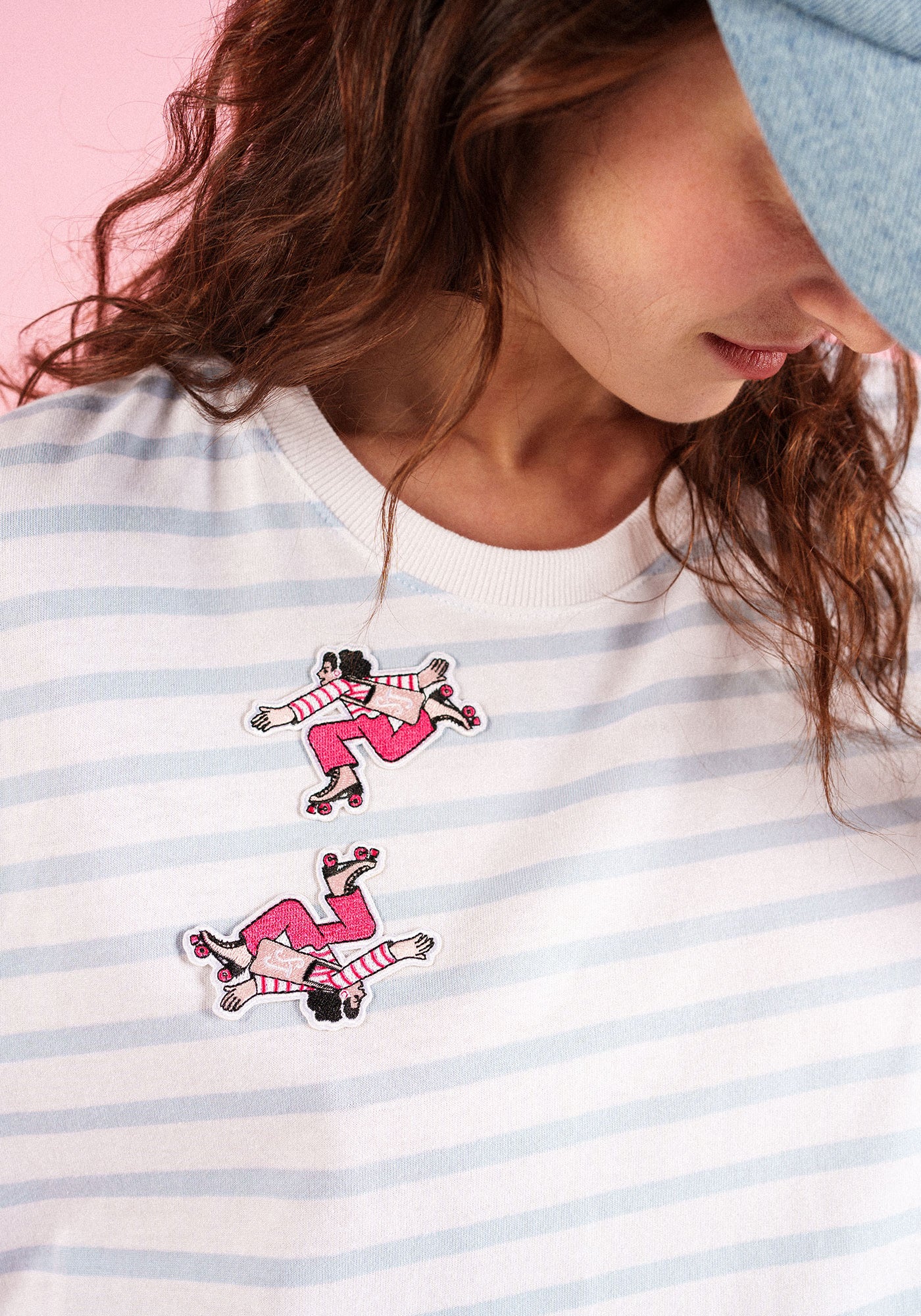 Parche para planchar - Roller Woman (MULTICO)