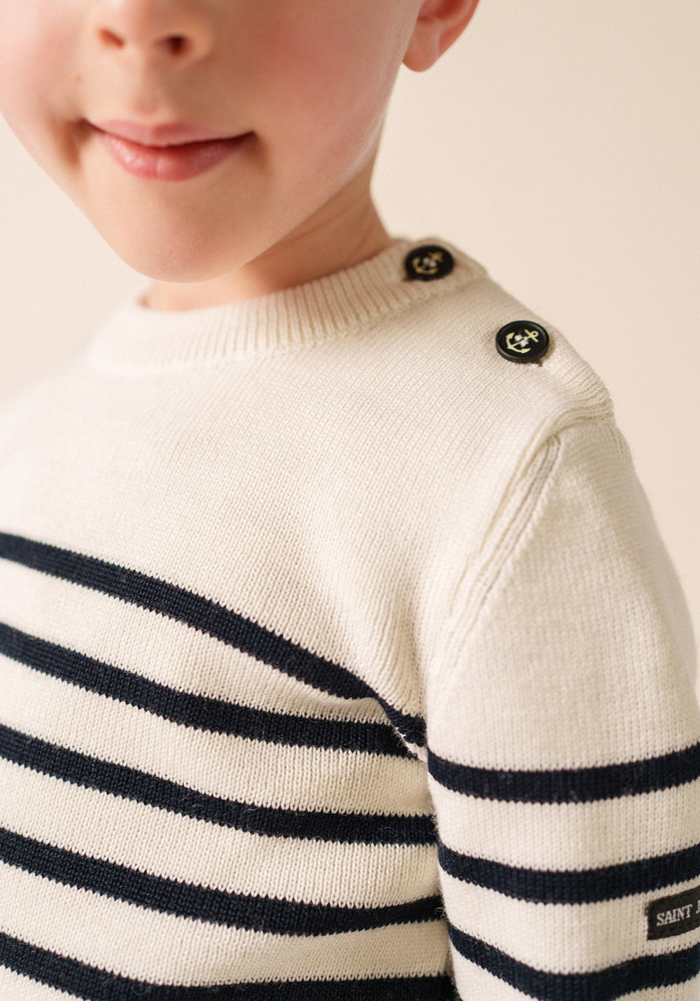 Moussaillon strpied jumper (ECUME/NAVY)