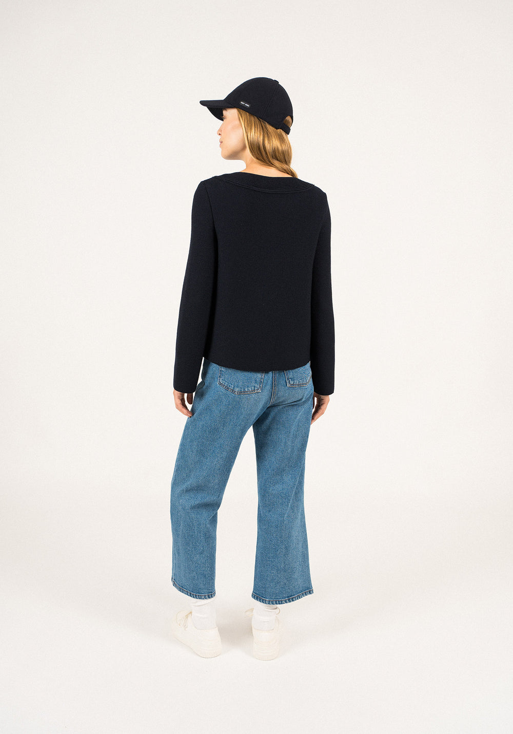 Adrets Réédit cardigan (NAVY)