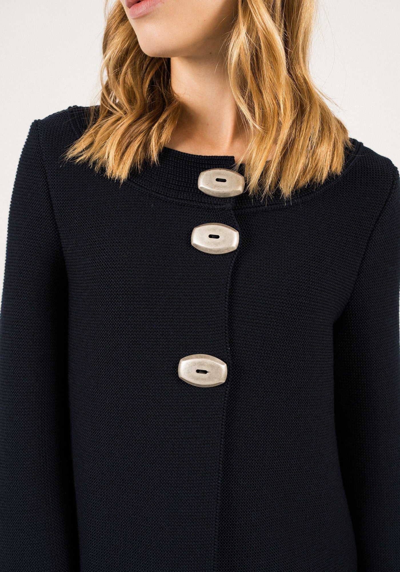 Adrets Réédit cardigan (NAVY)