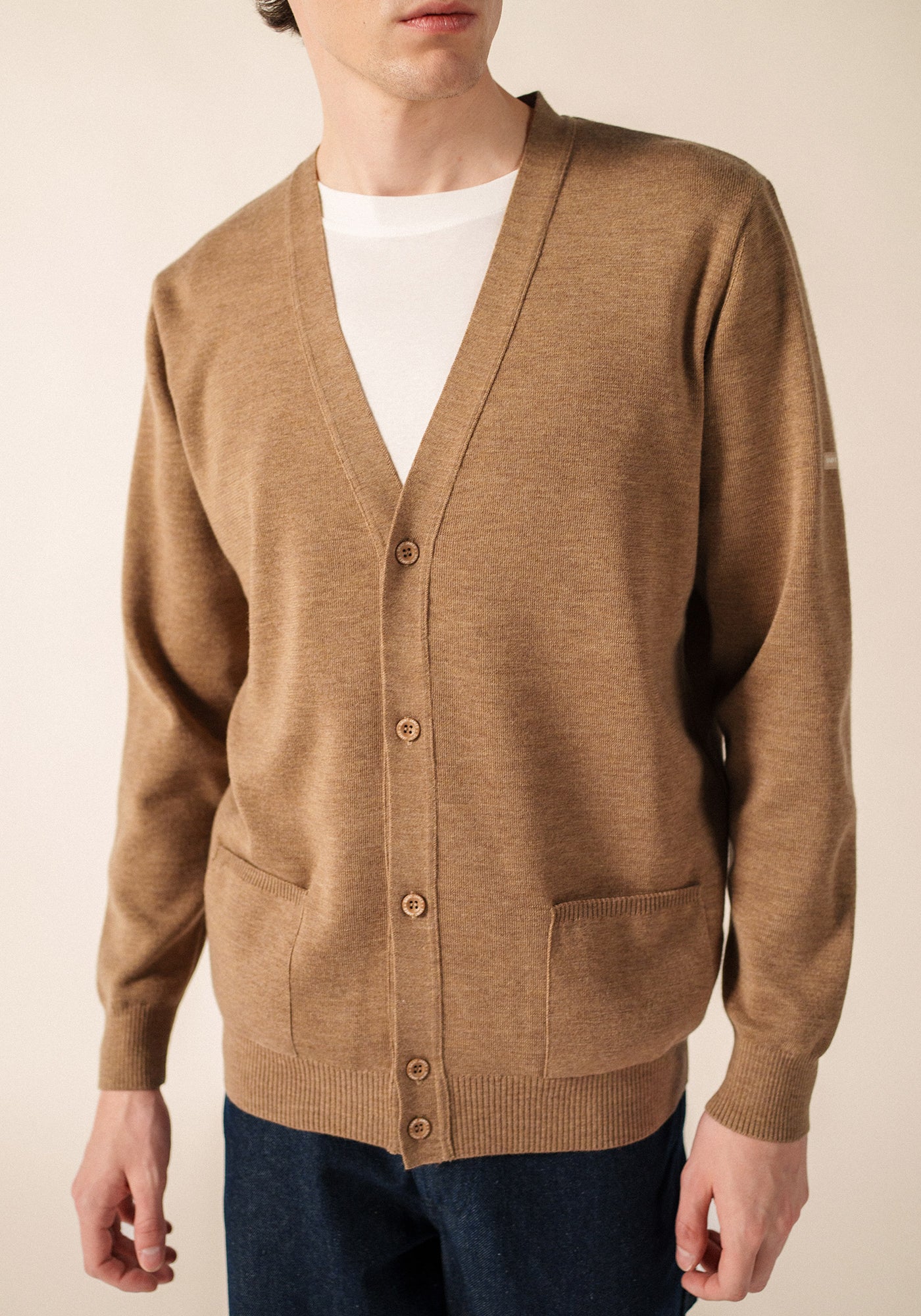 Guingamp Cardigan (BEIGE FONCE)