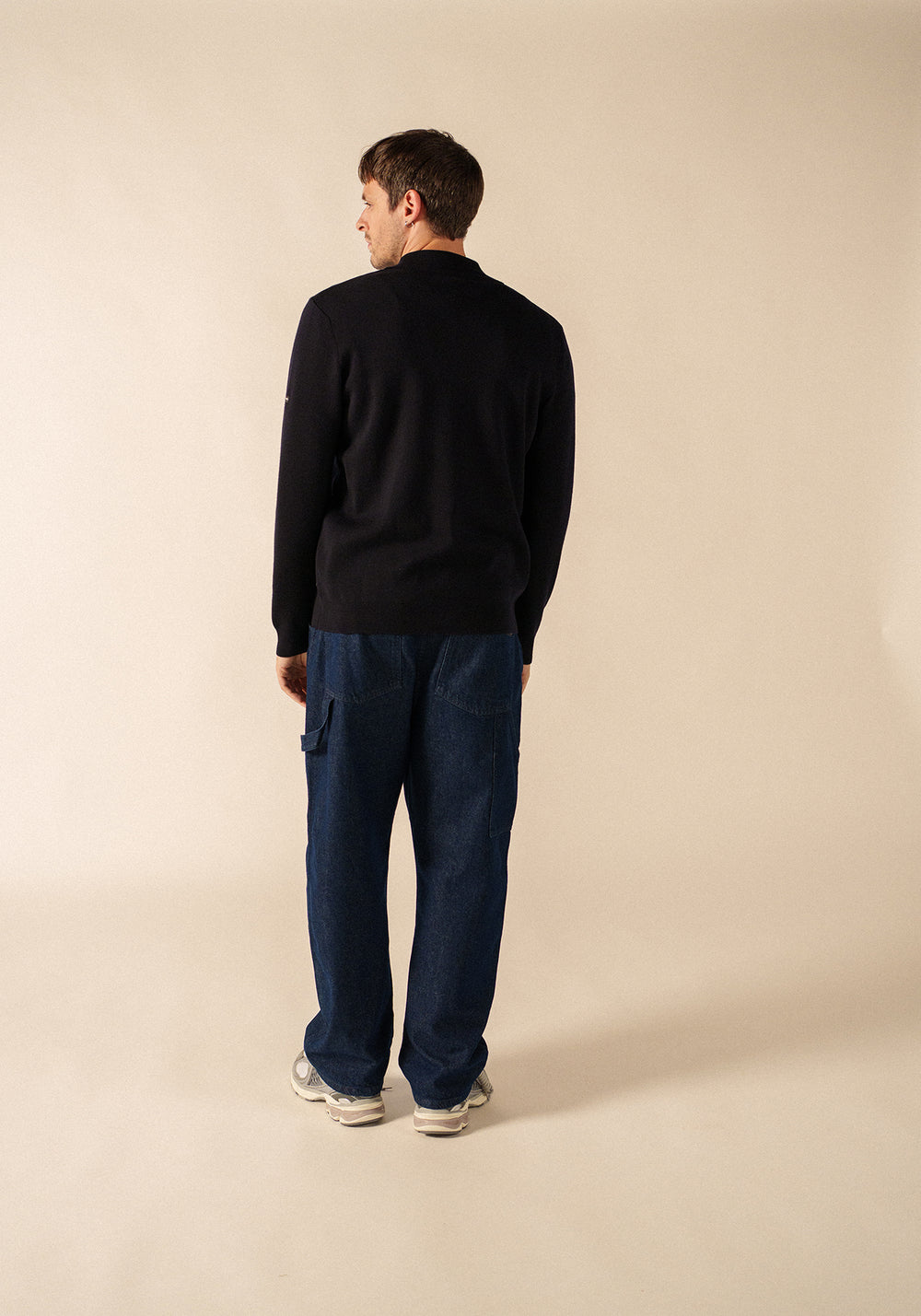 Crossley jumper (NAVY/GRIS)