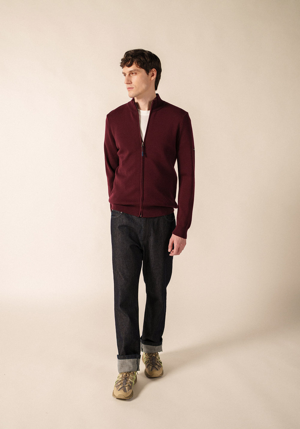 Cárdigan Creggan (TWEED/AZUL MARINO)