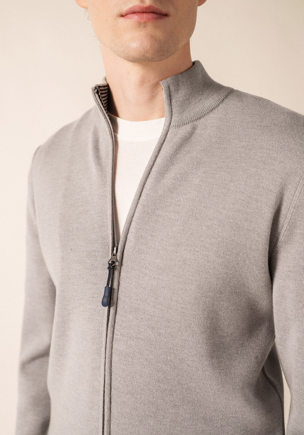 Creggan cardigan (PERLE CHINE/NAVY)