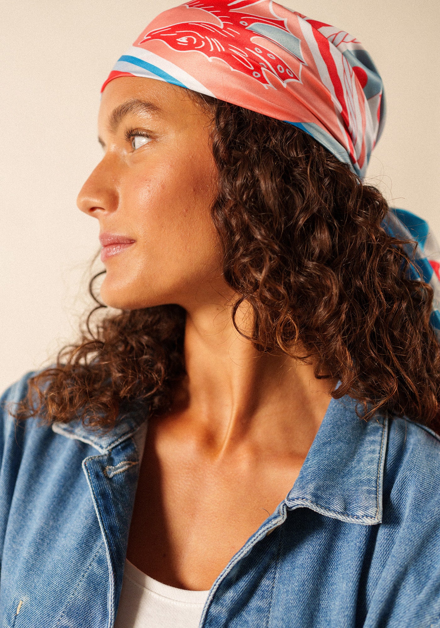 Pañuelo cuadrado Fond Marin (PLAY)