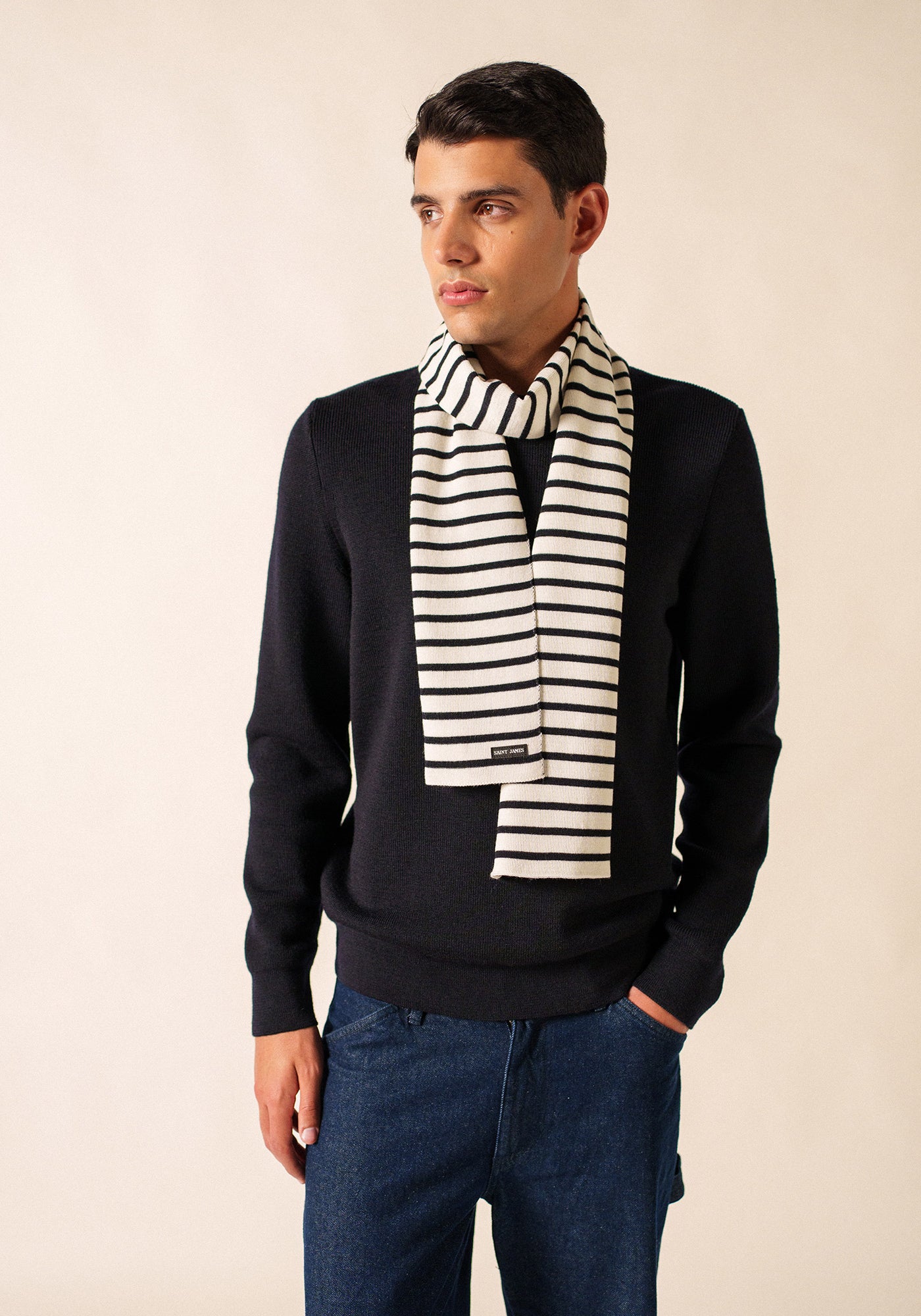 Duguay scarf (ECUME/NAVY)