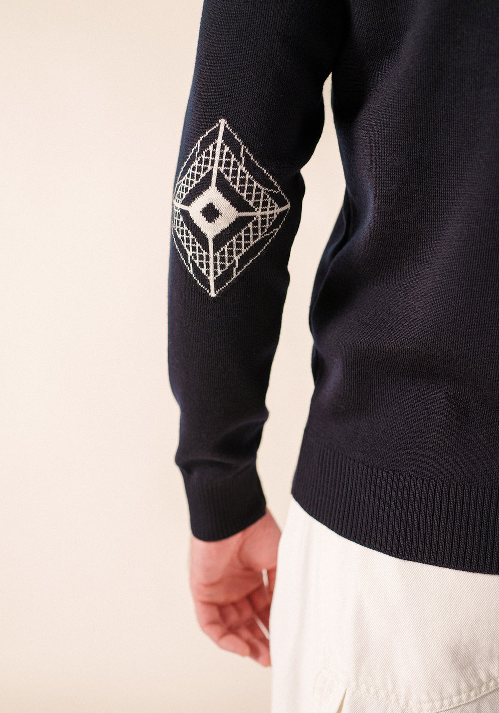 Jersey Mondiovision x La tour Eiffel (NAVY/ECUME)