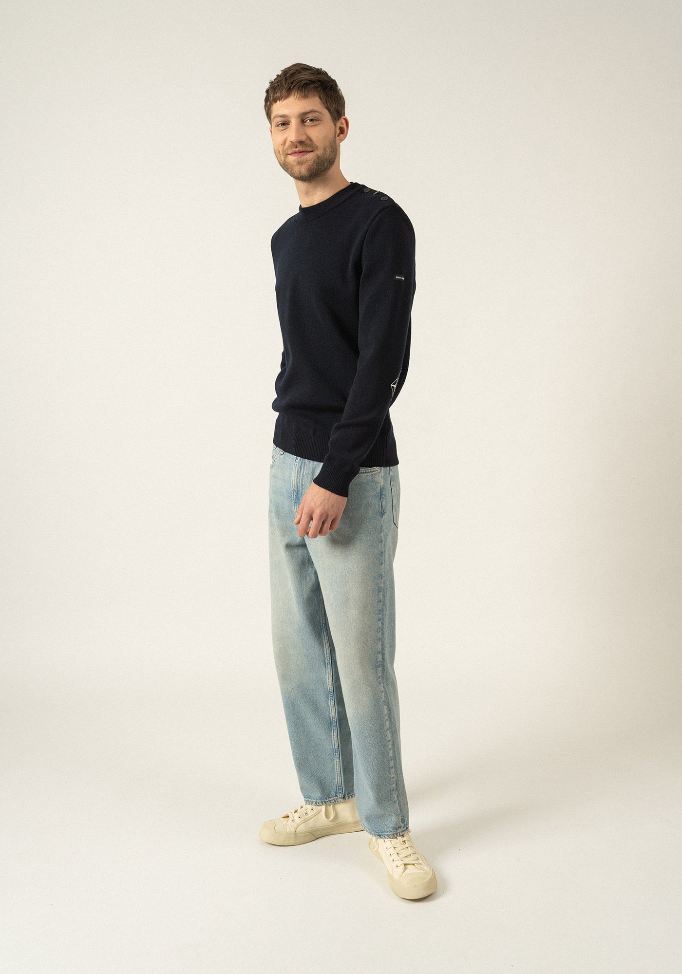 Jersey Mondiovision x La tour Eiffel (NAVY/ECUME)