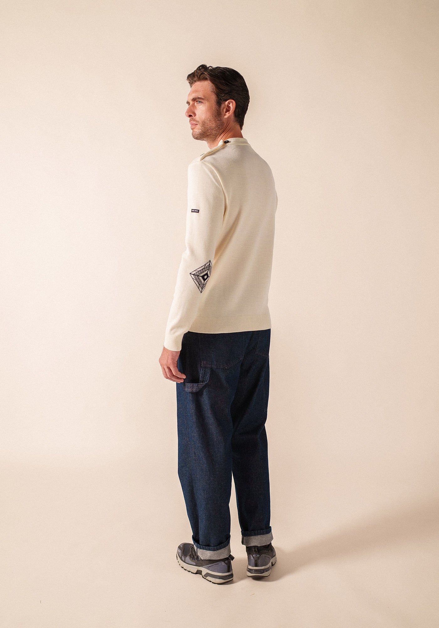 Jersey Mondiovision x la Torre Eiffel (BLANC/NAVY)