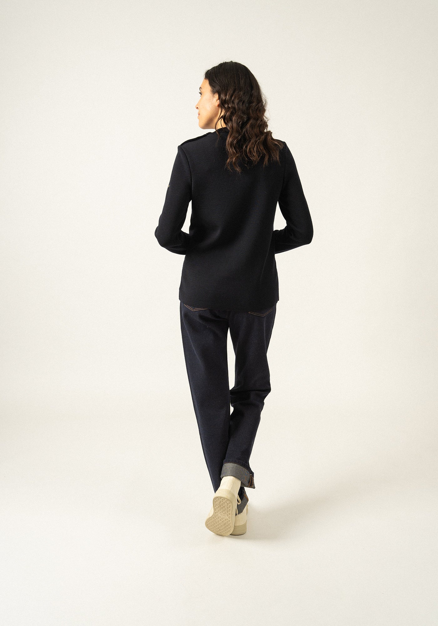 Jersey Brégançon x La tour Eiffel (AZUL MARINO/BRONCE)