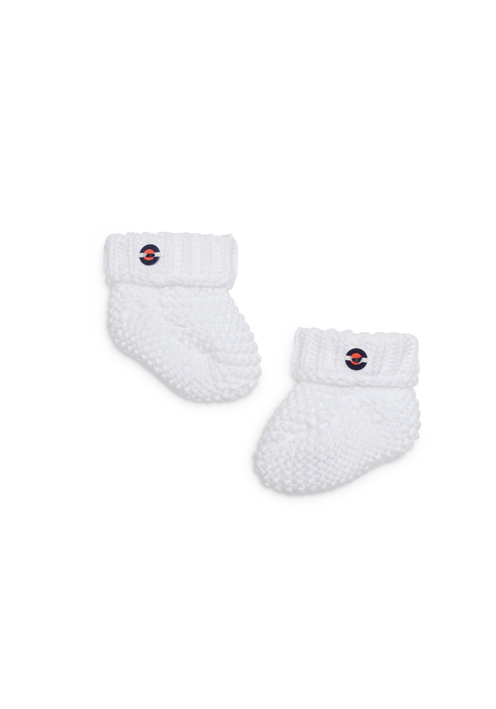 Newborn booties (BLANC)