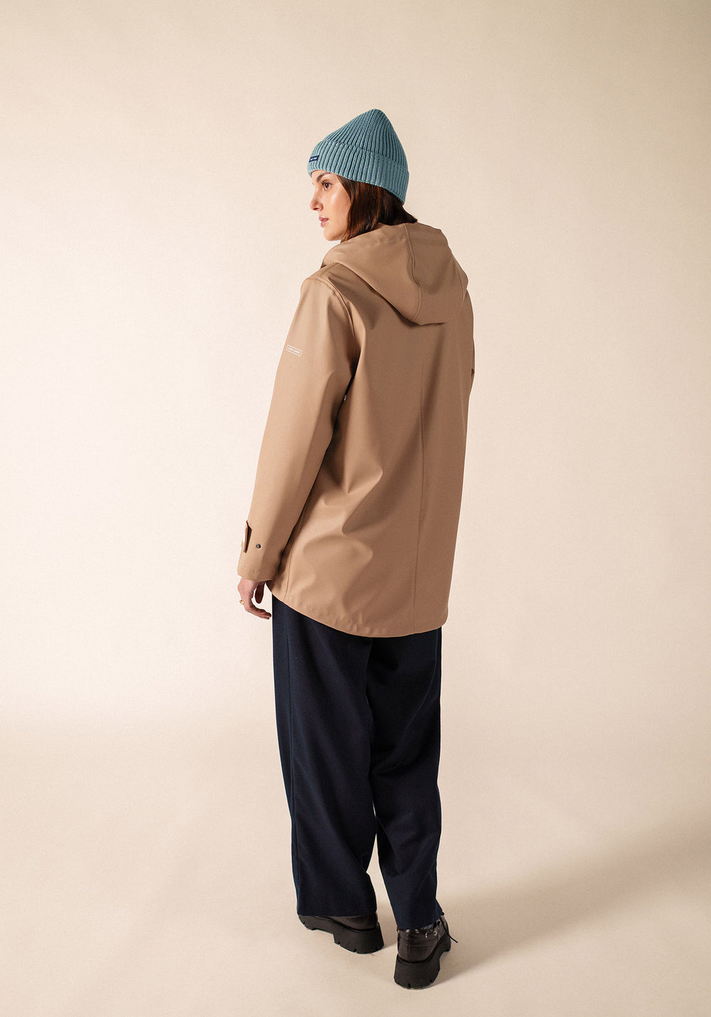 Ste Gaia raincoat (BEIGE FONCE)