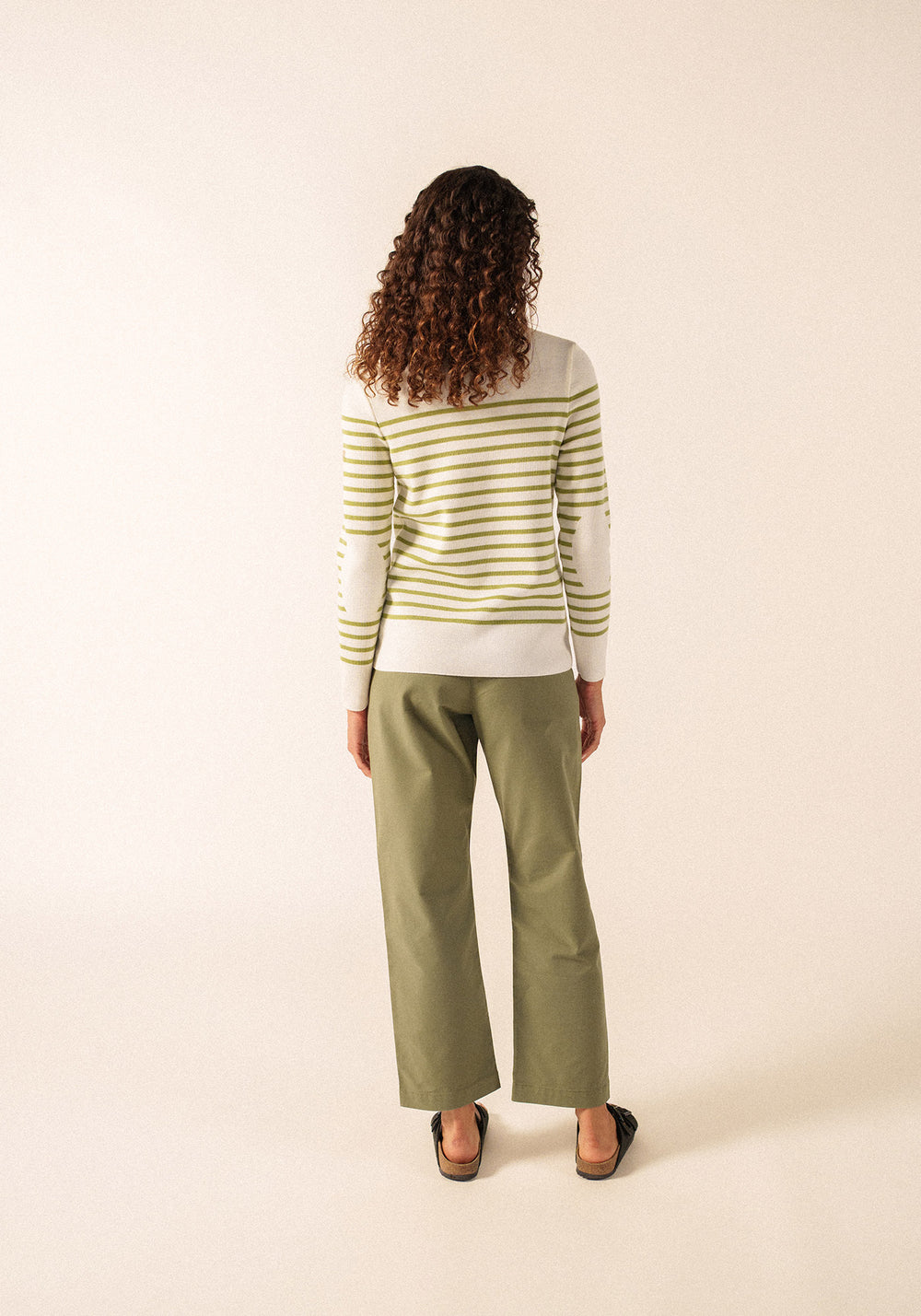 Brégançon sailor jumper (BLANC/OIL)