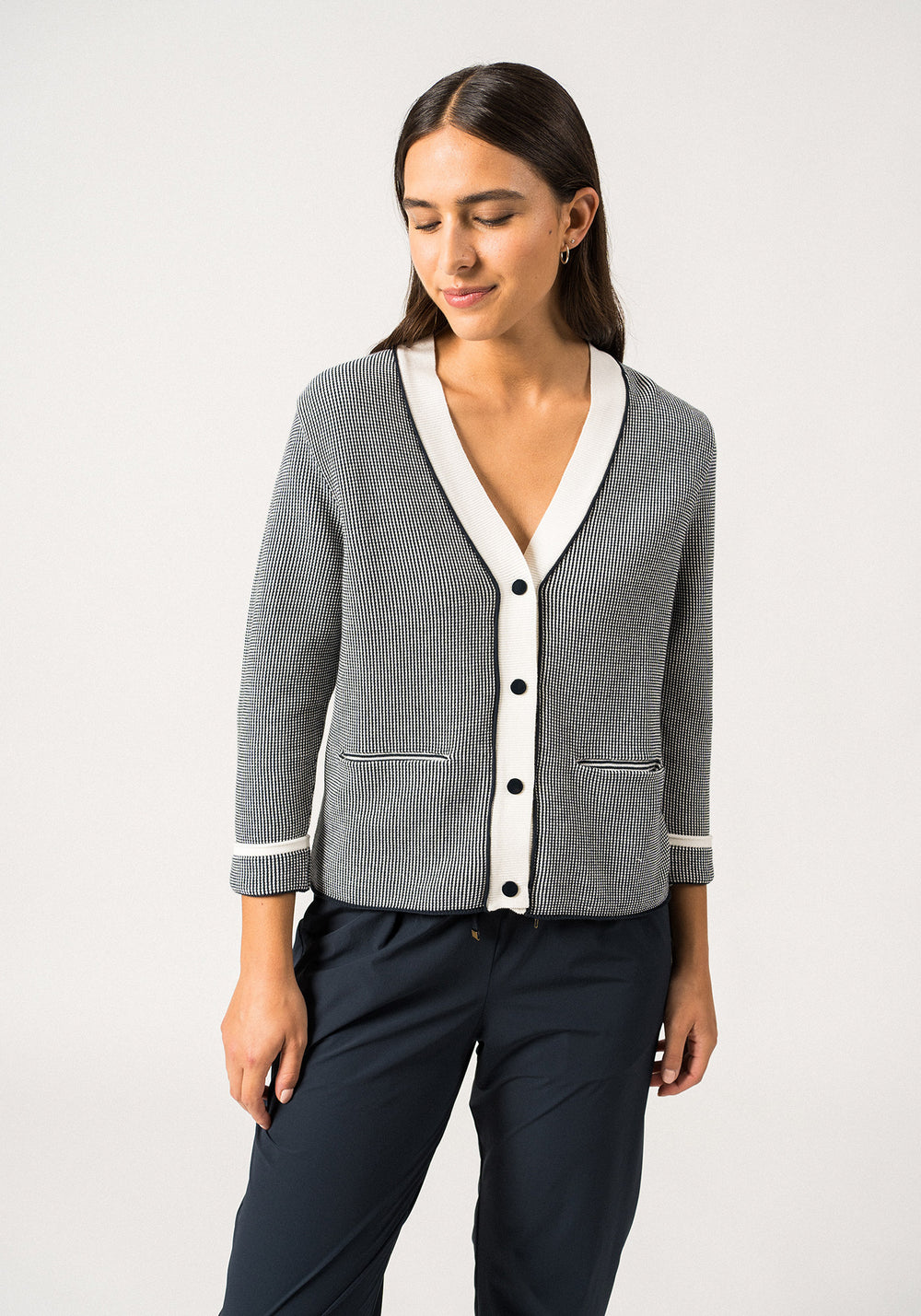 Calanques Cardigan x Isabelle Ballu (ECUME/MARINE)