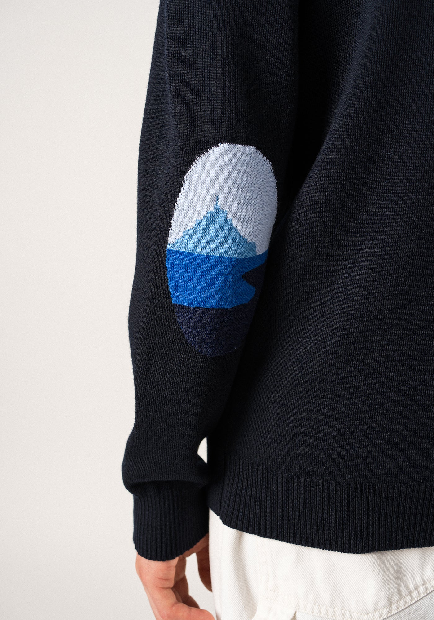 Jersey Mondiovision x Le Mont Saint-Michel (NAVY/MULTICO)