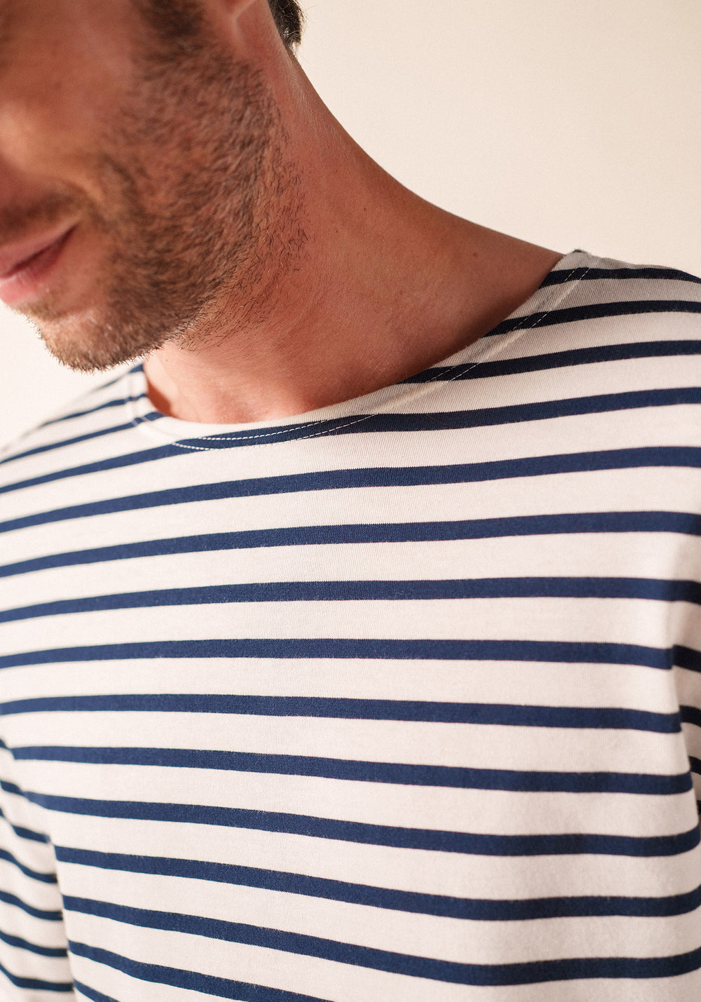 Minquiers Breton shirt x le Mont Saint-Michel (ECRU/MARINE/GITANE)