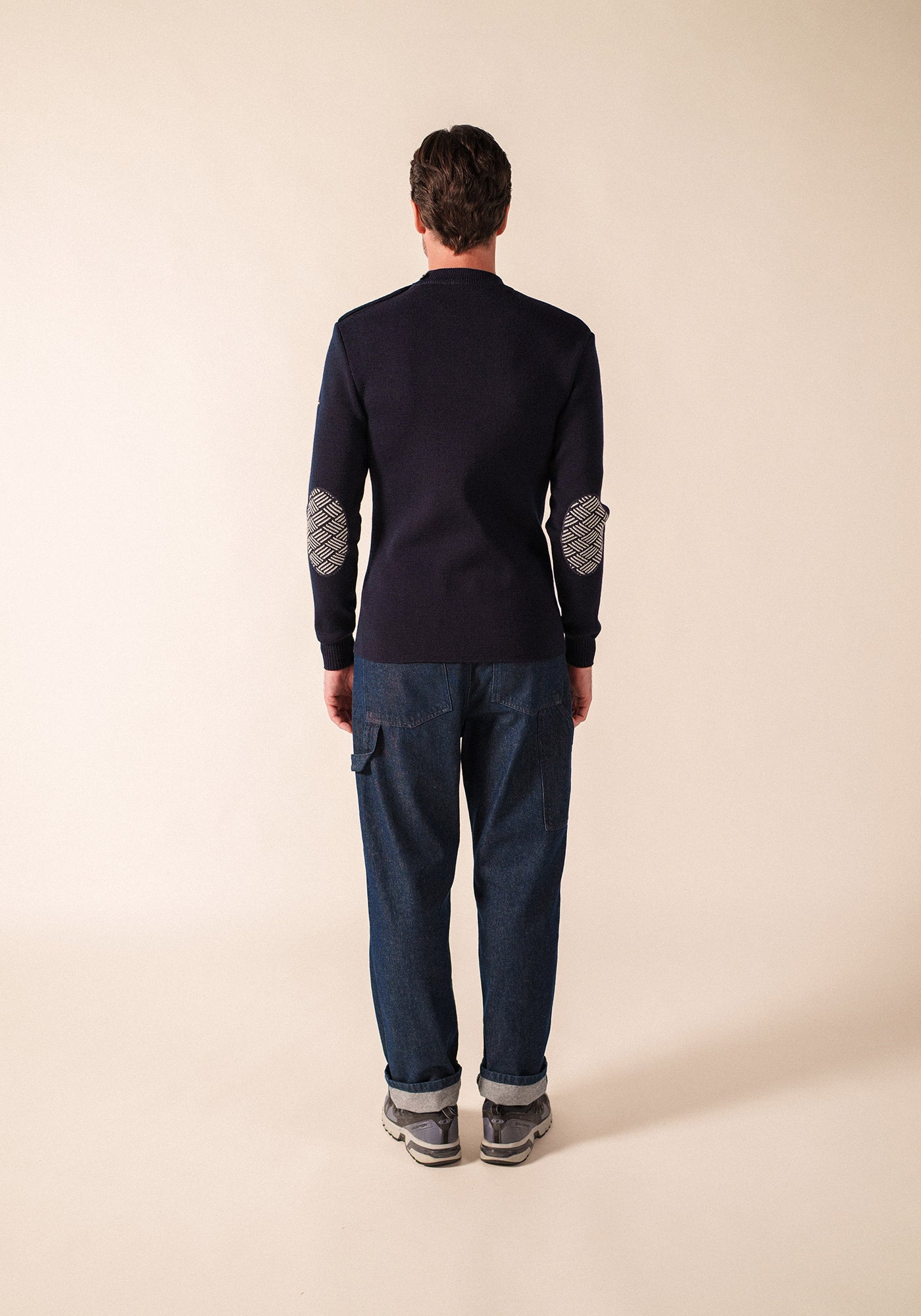 Jersey marinero Matelot Equipage (MARINE/ECRU)