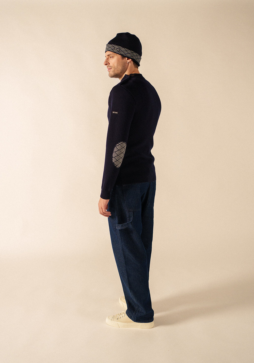 Matelot Equipage sailor jumper (MARINE/ECRU)