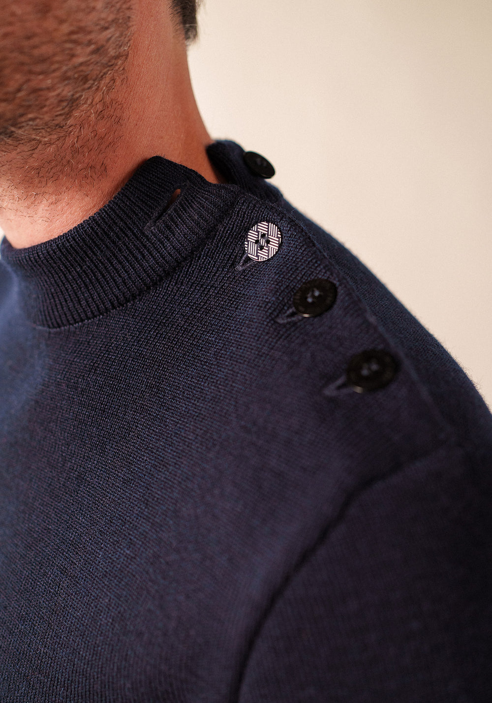 Jersey marinero Matelot Equipage (MARINE/ECRU)